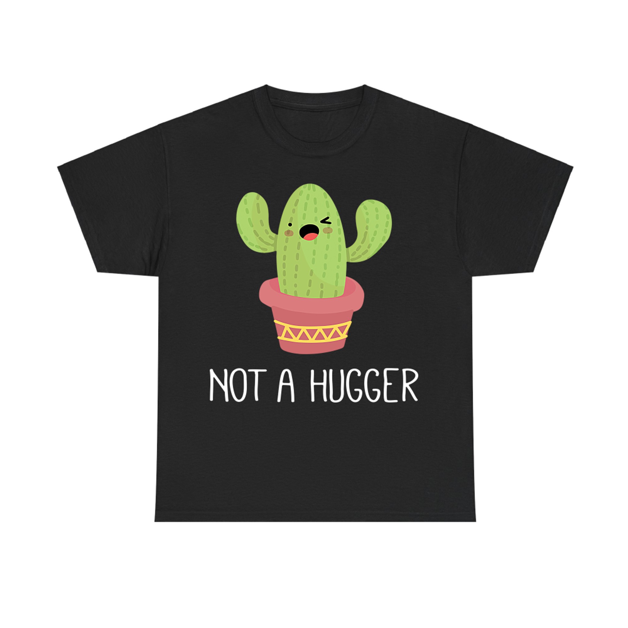 Emotional Plant Not A Hugger Cactus Kawaii Garden Themed