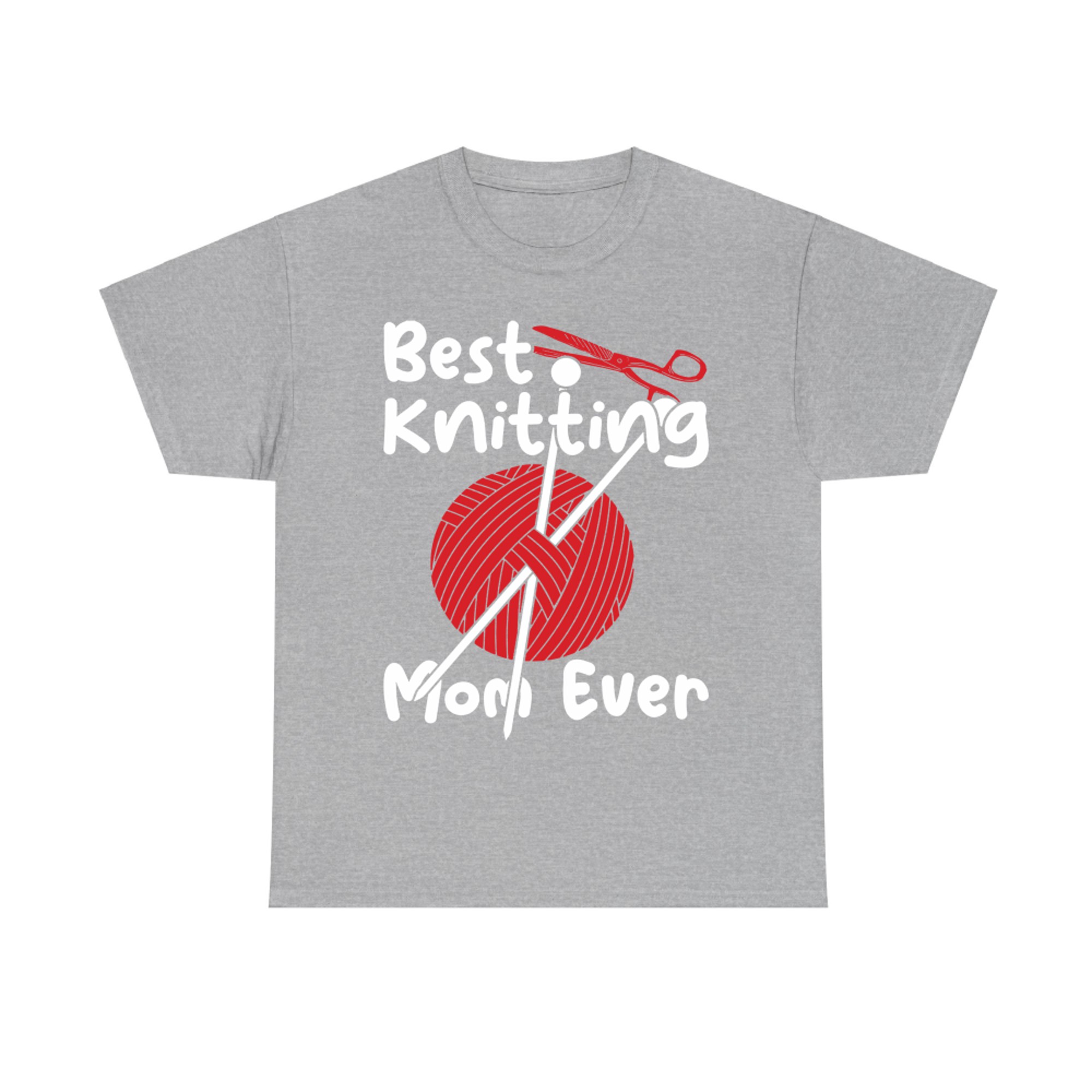 Funny Best Knitting Mom Ever Mother Yarn Sewing Knit Quilt