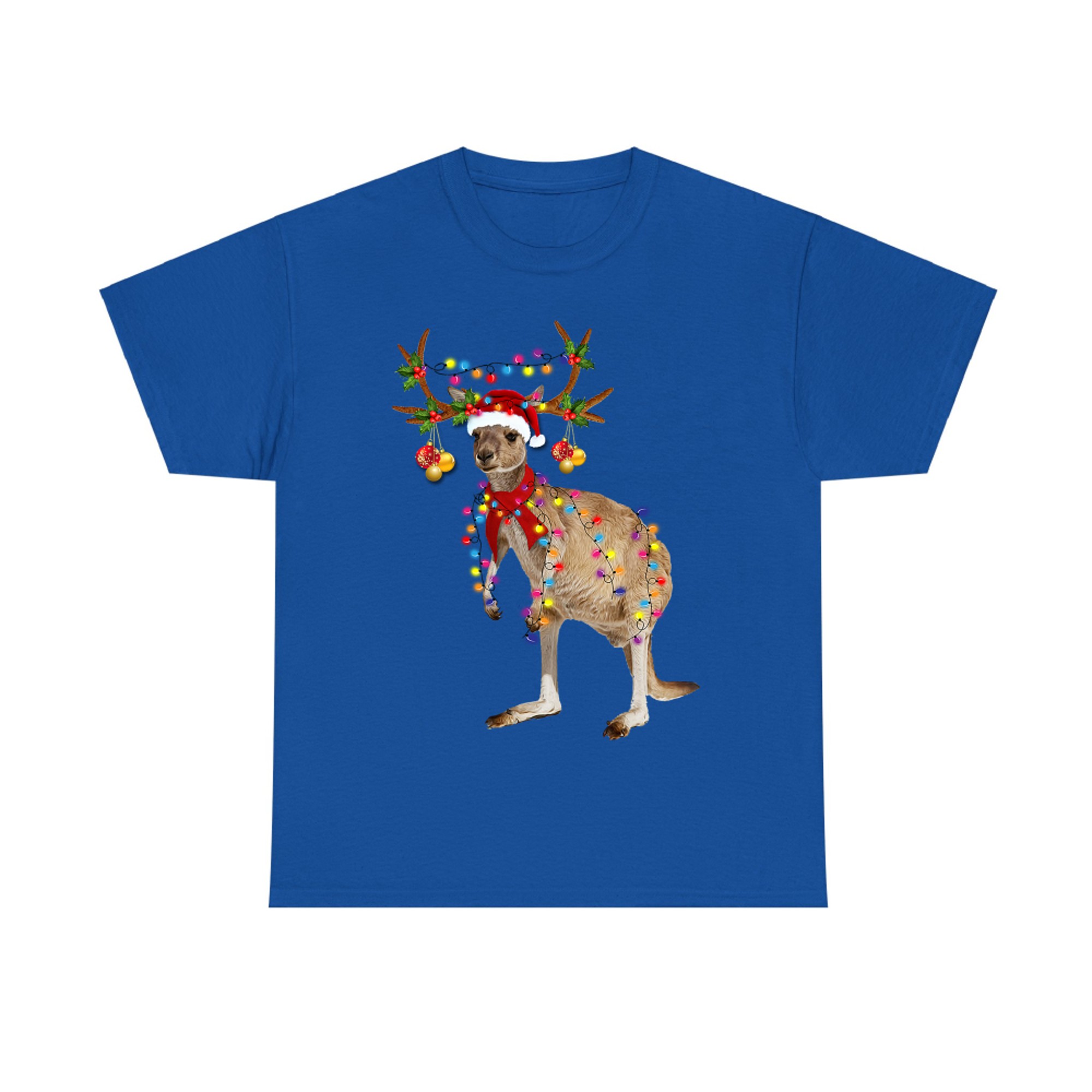 Merry Christmas Kangaroo Shirt Funny Xmas Australian