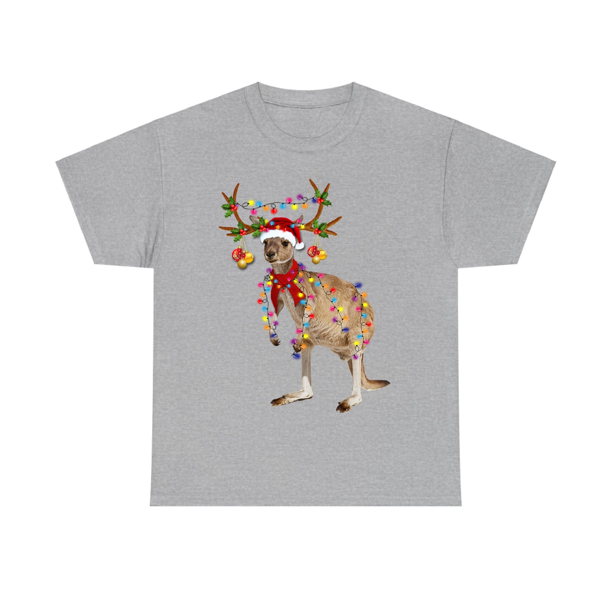 Merry Christmas Kangaroo Shirt Funny Xmas Australian