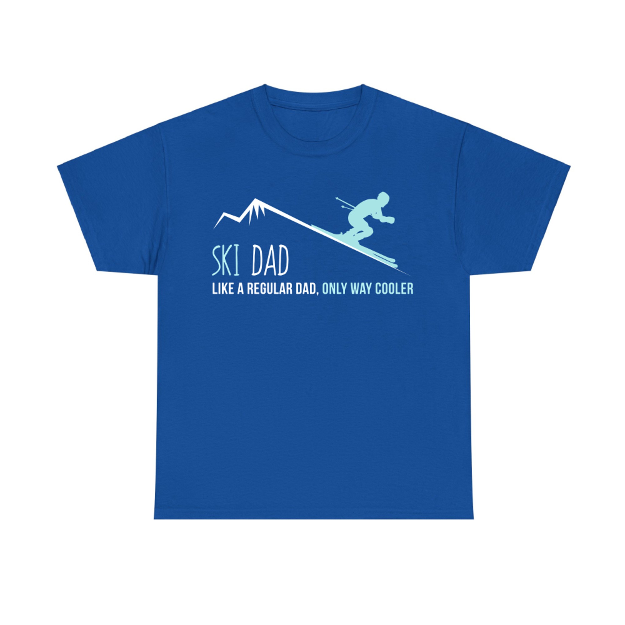 Ski Dad Funny Cute Winter Skiing Gift