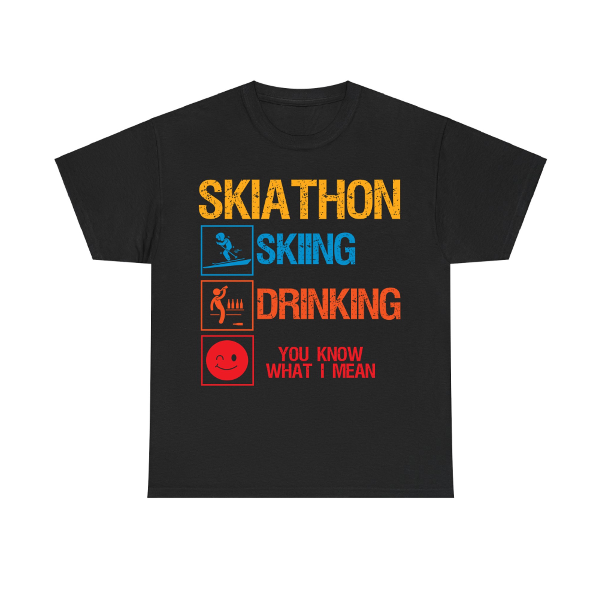 Skiathlon Skiing Drinking Triathlon Party Apres ski