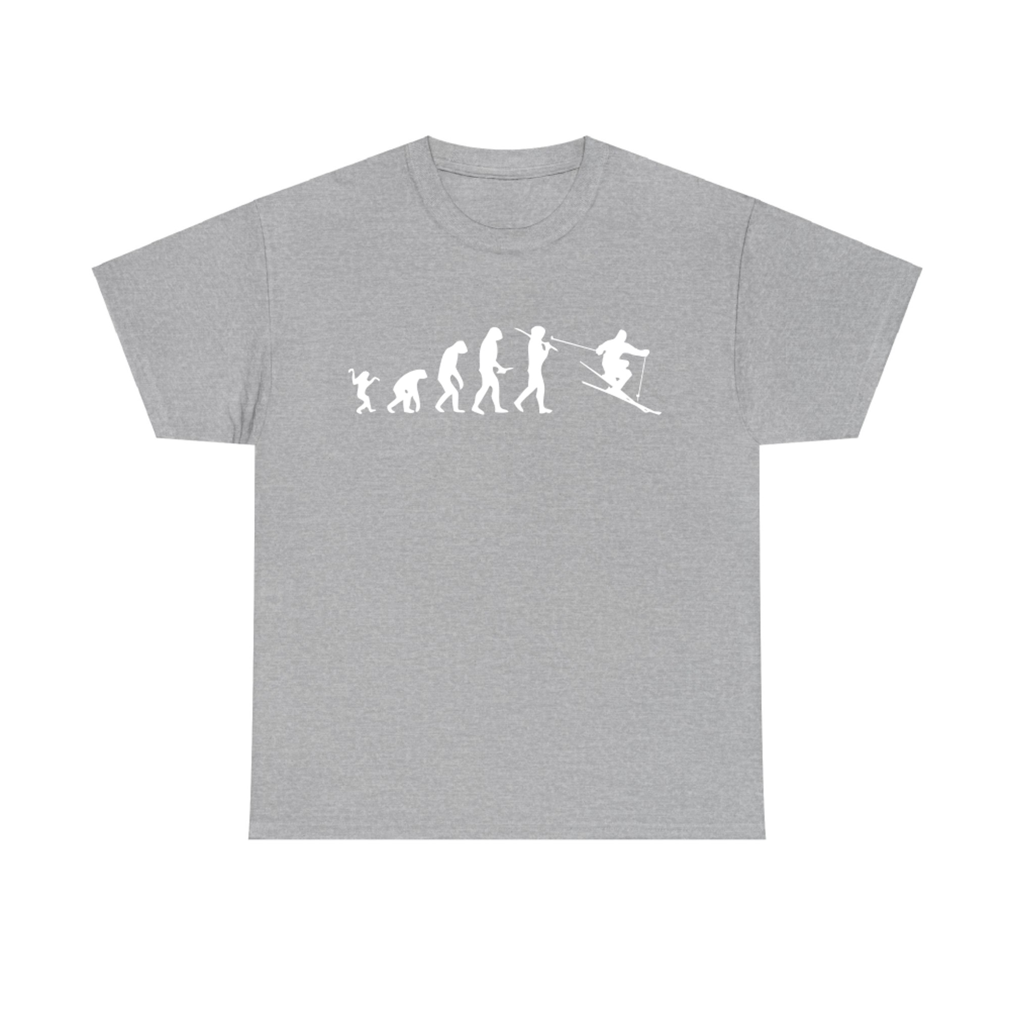 Skiers and Ski Lover Shirt Skiing Evolution