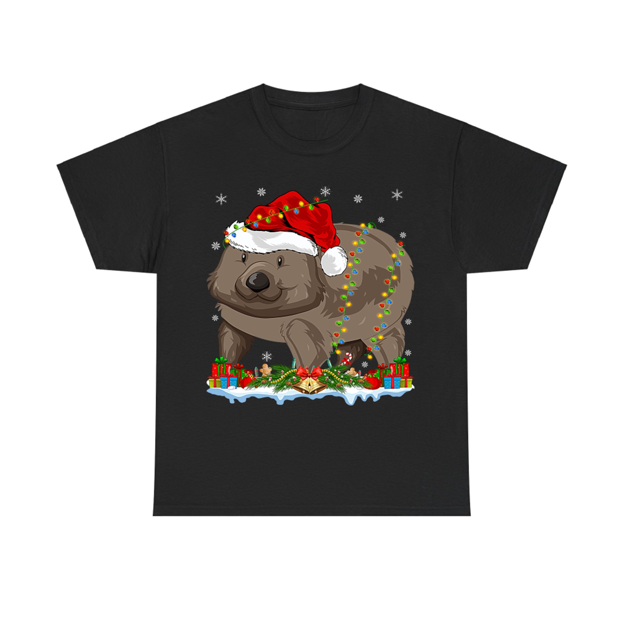 Wombat Lover Family Matching Santa Hat Wombat Christmas