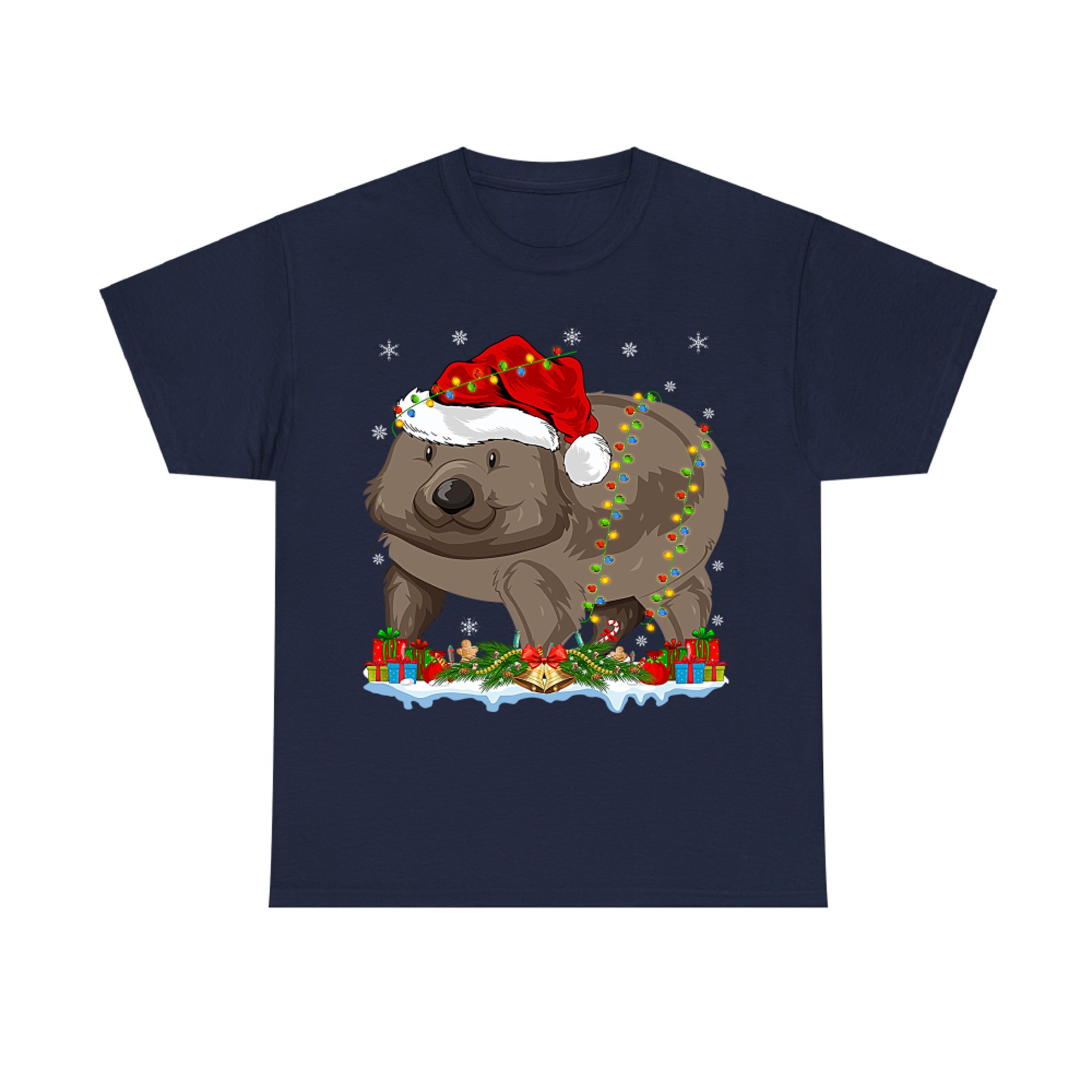 Wombat Lover Family Matching Santa Hat Wombat Christmas