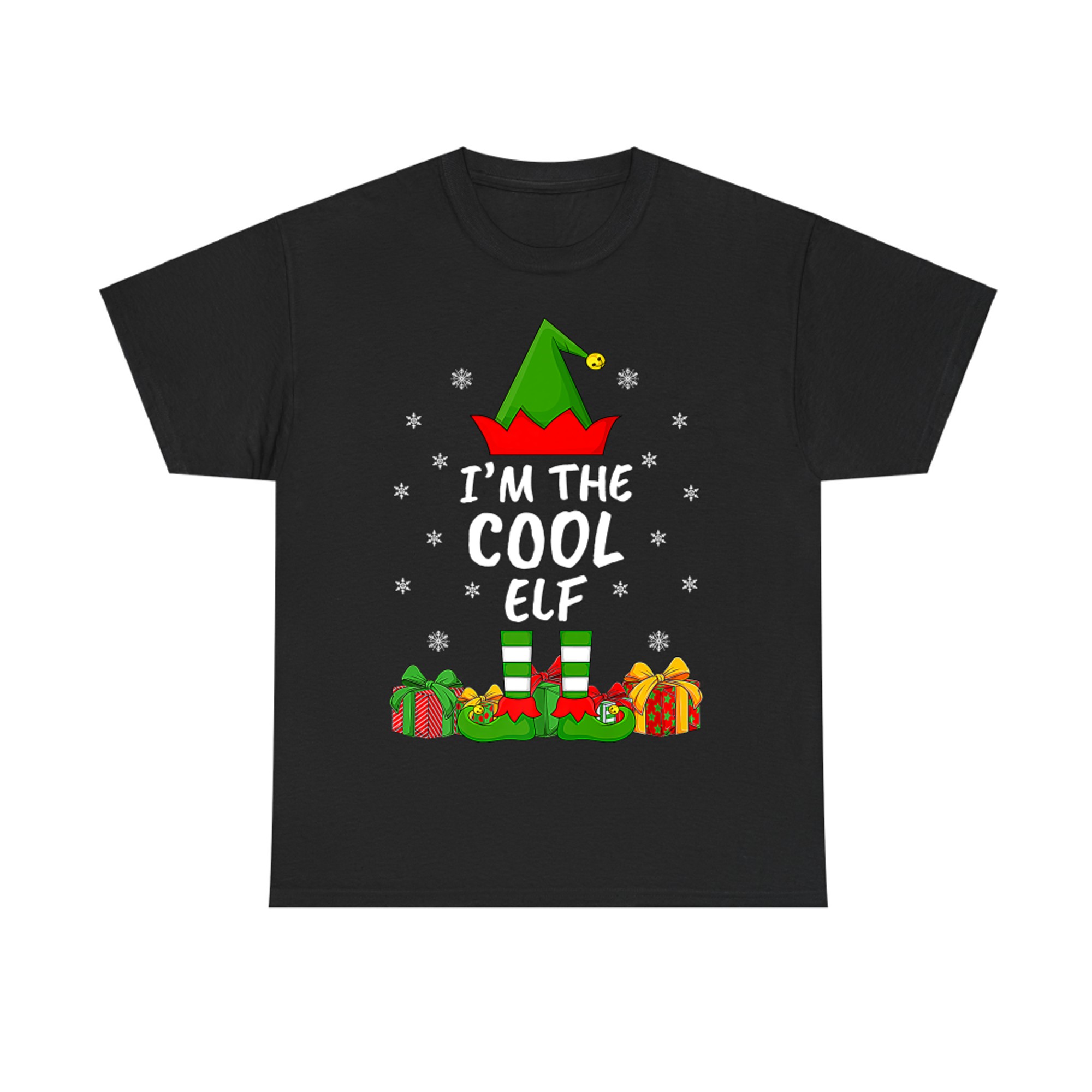 Xmas Family Matching Funny I'm The Cool Elf Christmas