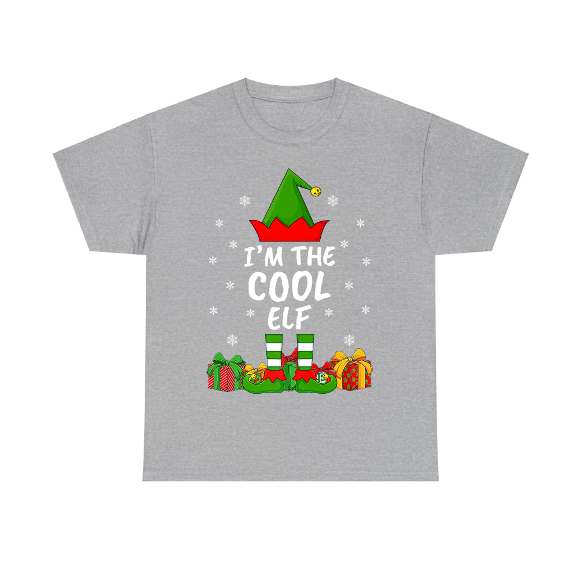 Xmas Family Matching Funny I'm The Cool Elf Christmas