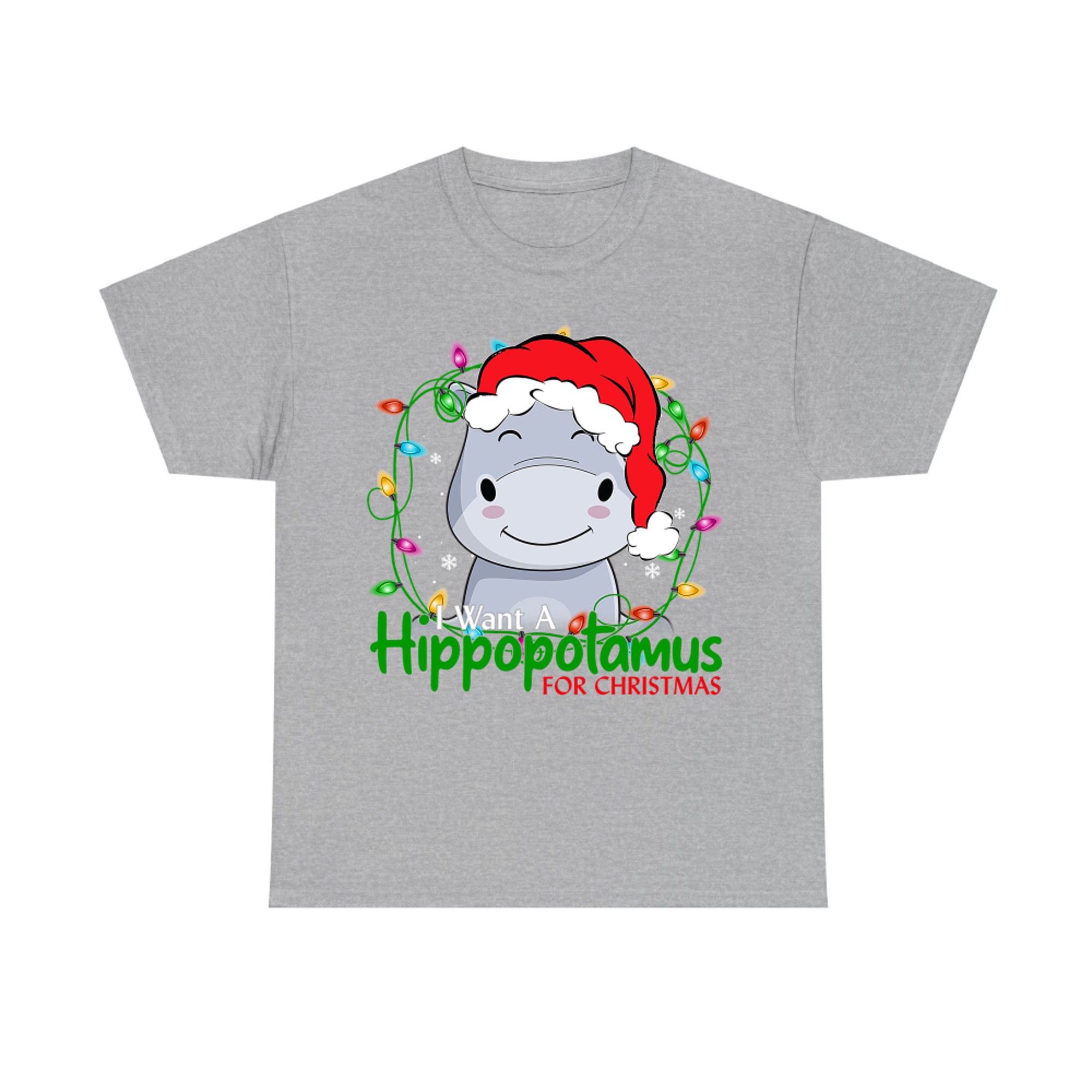 Xmas Hippo Kid Women I Want A Hippopotamus for Christmas Pjs