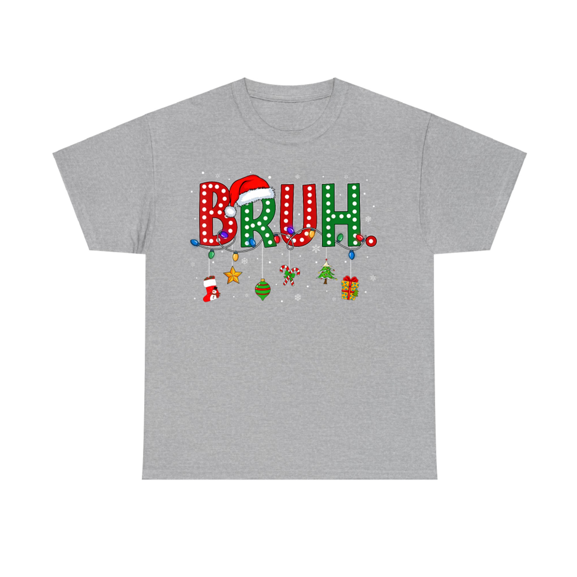 Bruh. Funny Christmas Lights Meme Holiday