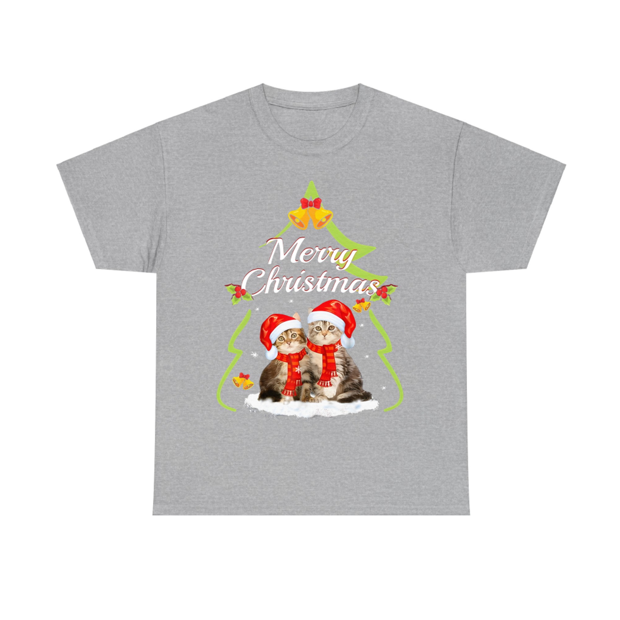 Cat Christmas Funny Meowy Christmas Tree Cat