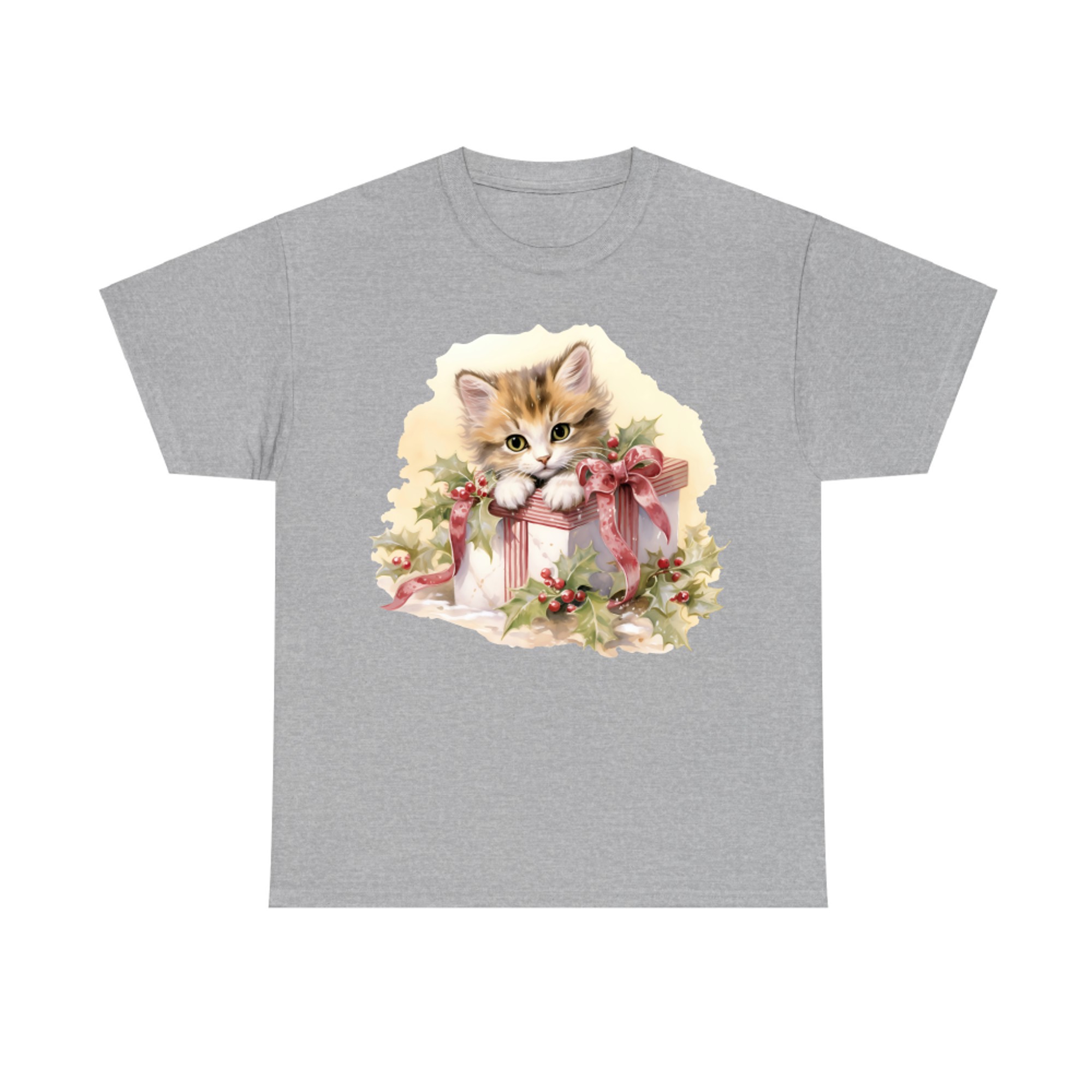 Cat with Christmas tree - HT230920240932