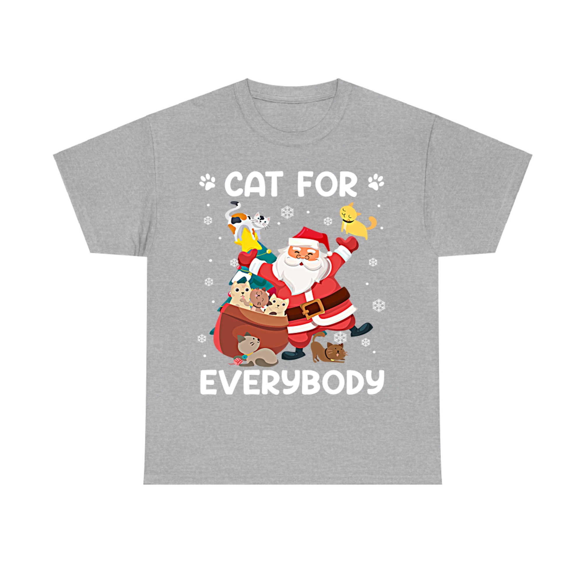 Cats for Everybody Christmas Cute Cat Lovers Santa Claus