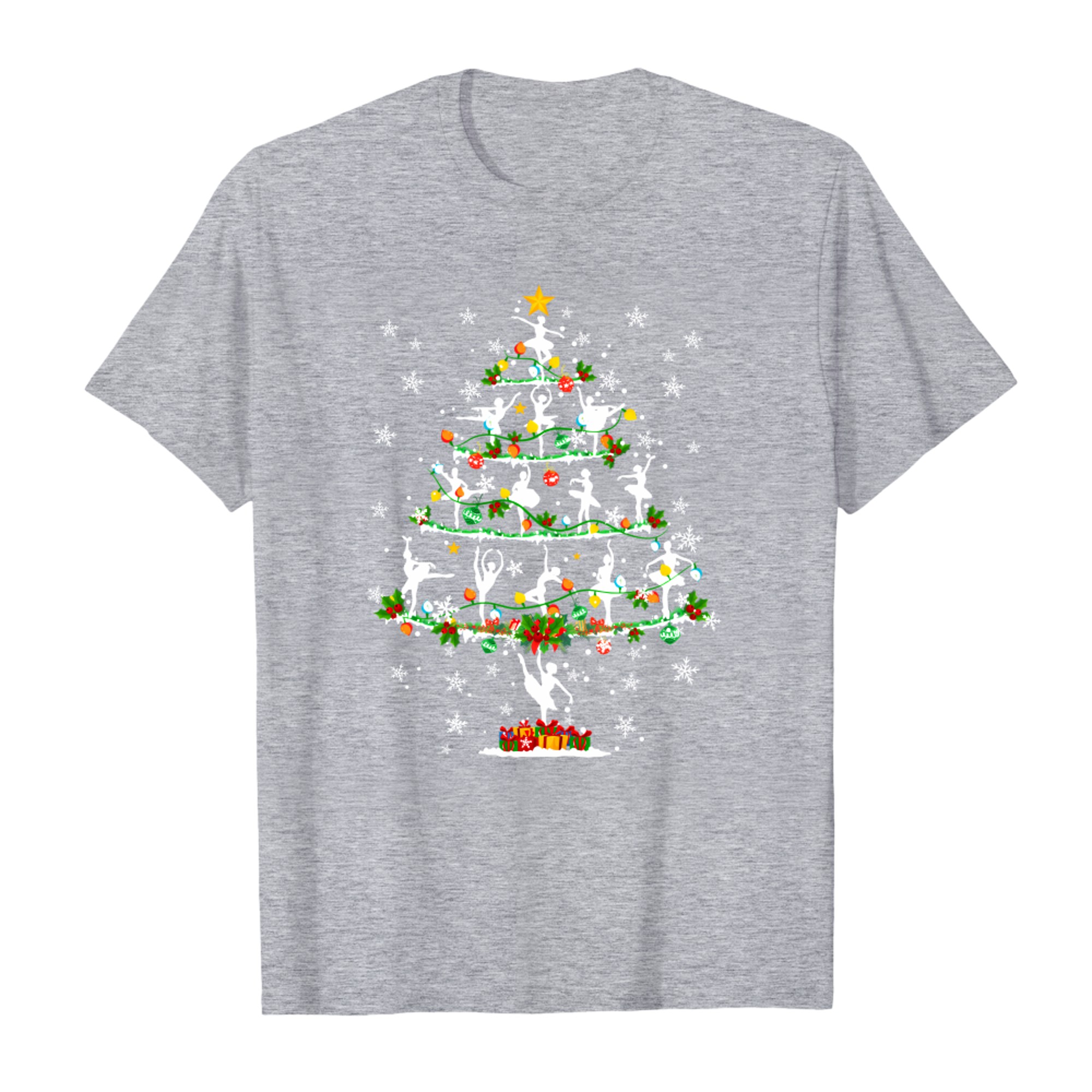 Ballet Dance Xmas Lighting Santa Ballet Dance Christmas Tree