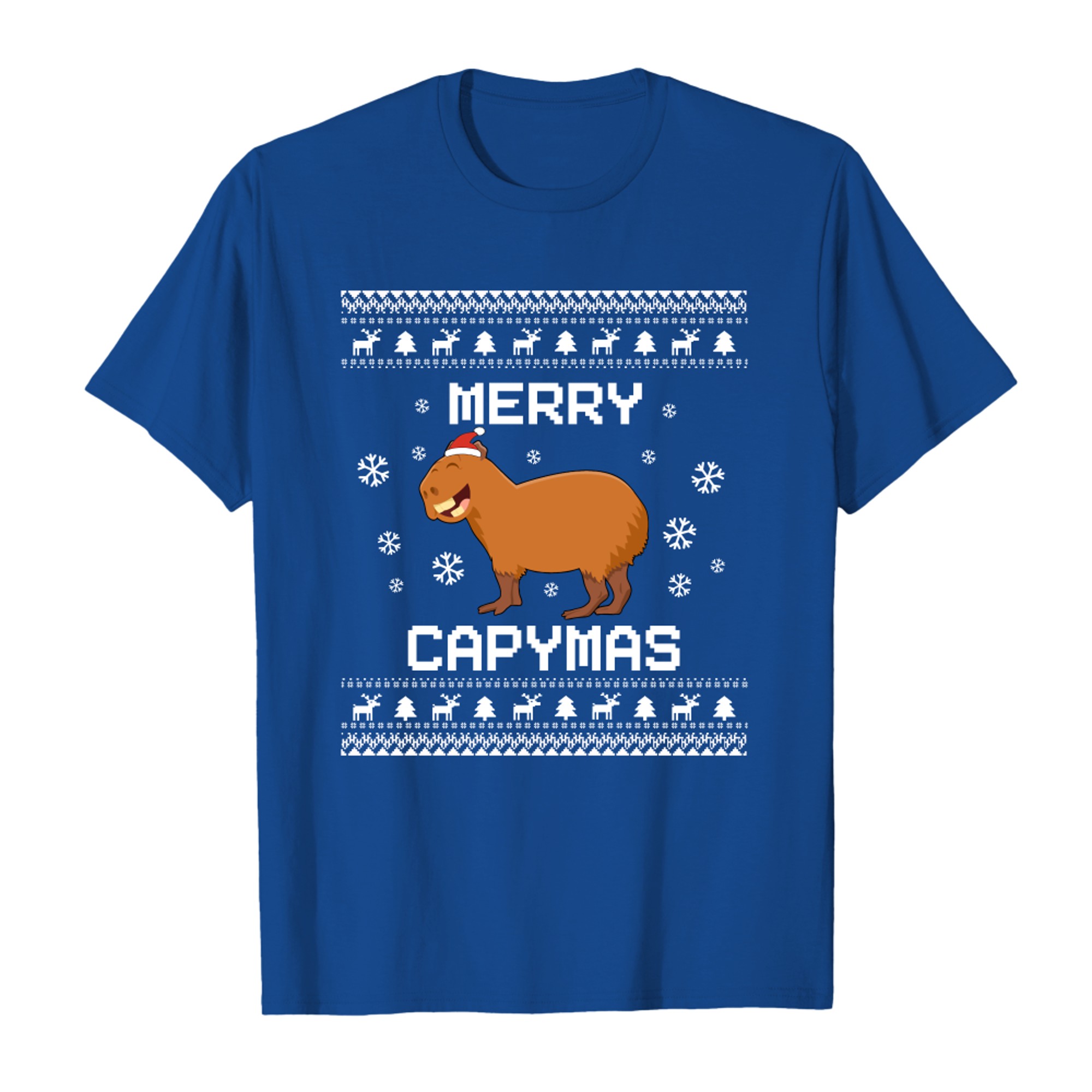 Capybara Lover Christmas Ugly Xmas Capybara Sweater Gift