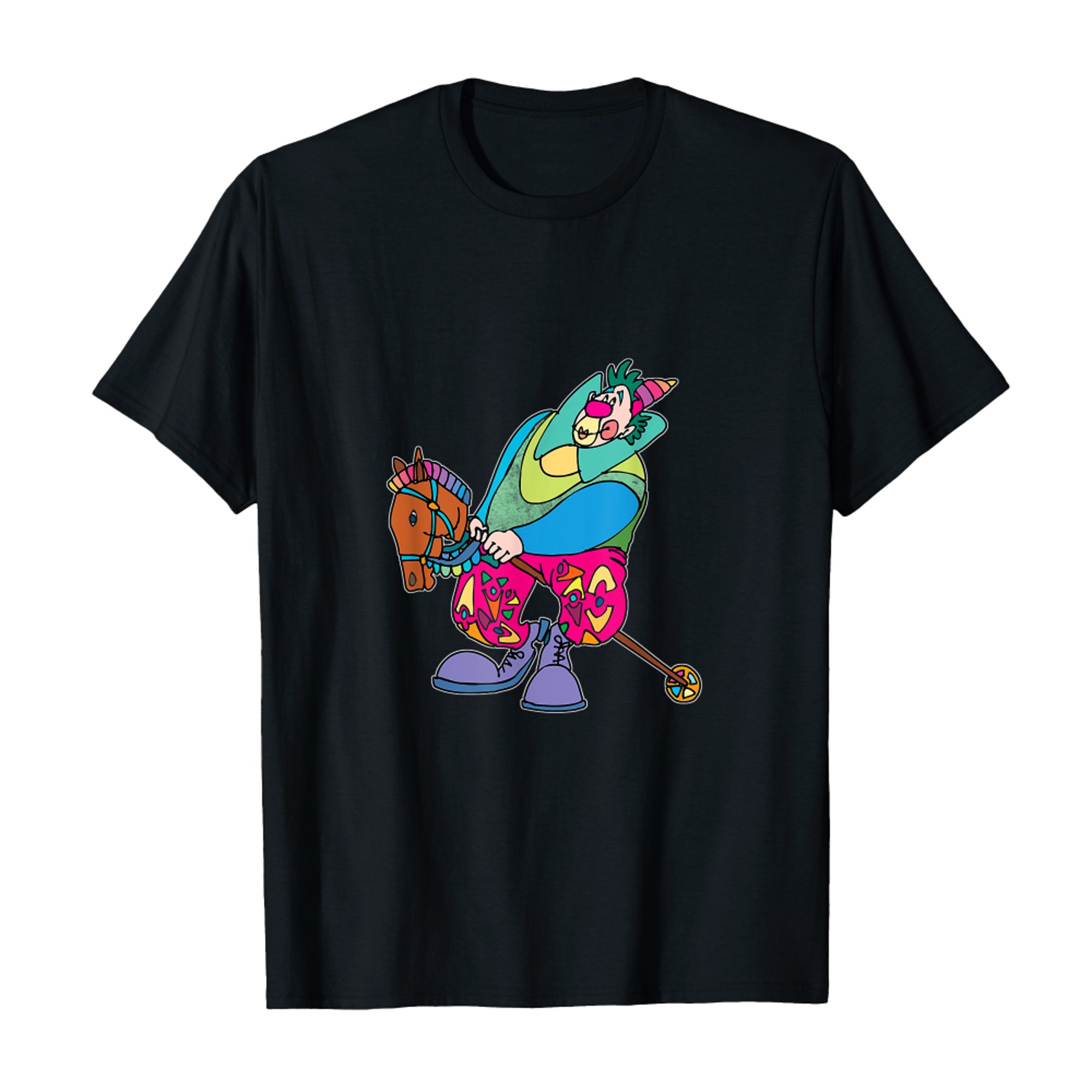 Clown mit Ballon Geburtstag Haloween Party Vintage Design