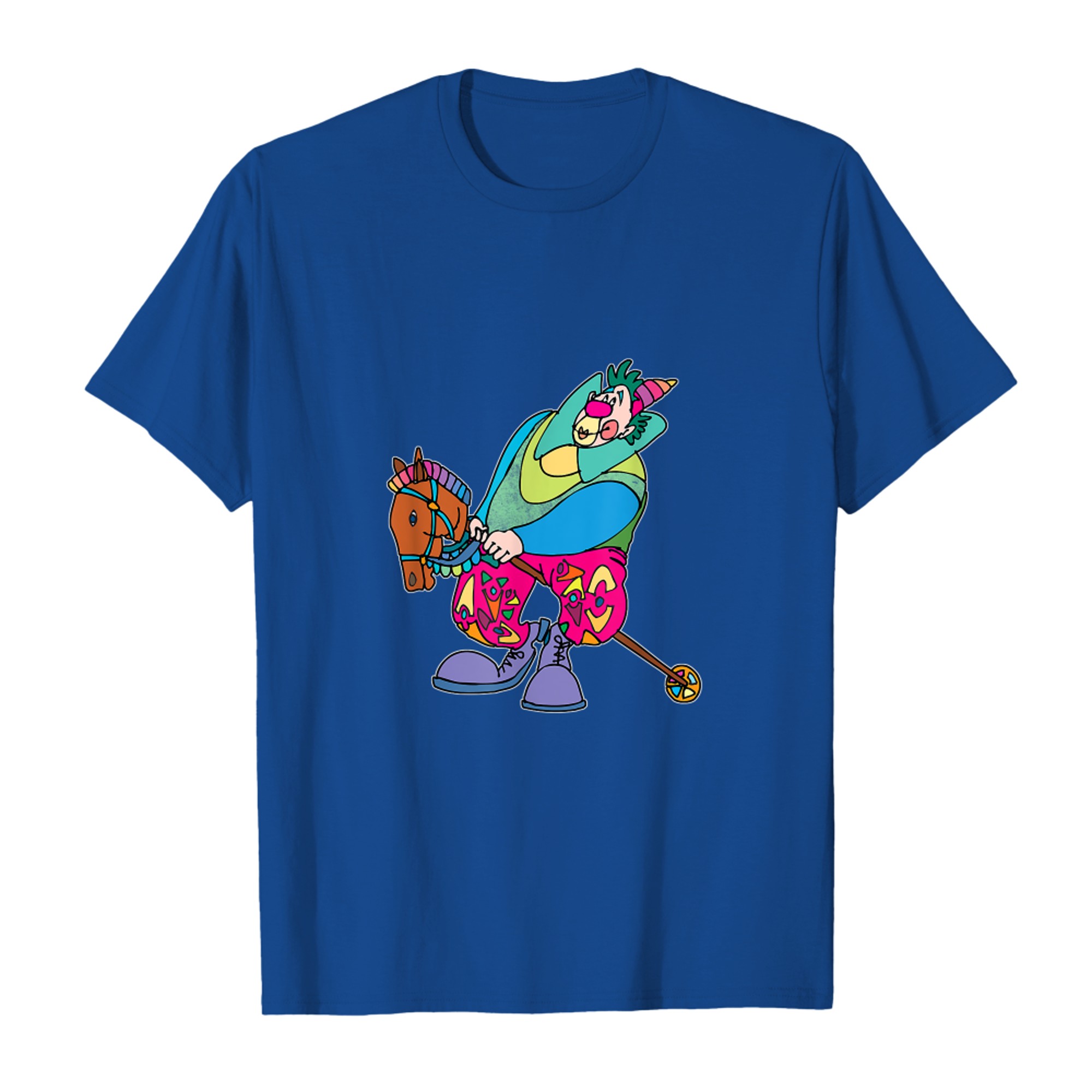 Clown mit Ballon Geburtstag Haloween Party Vintage Design