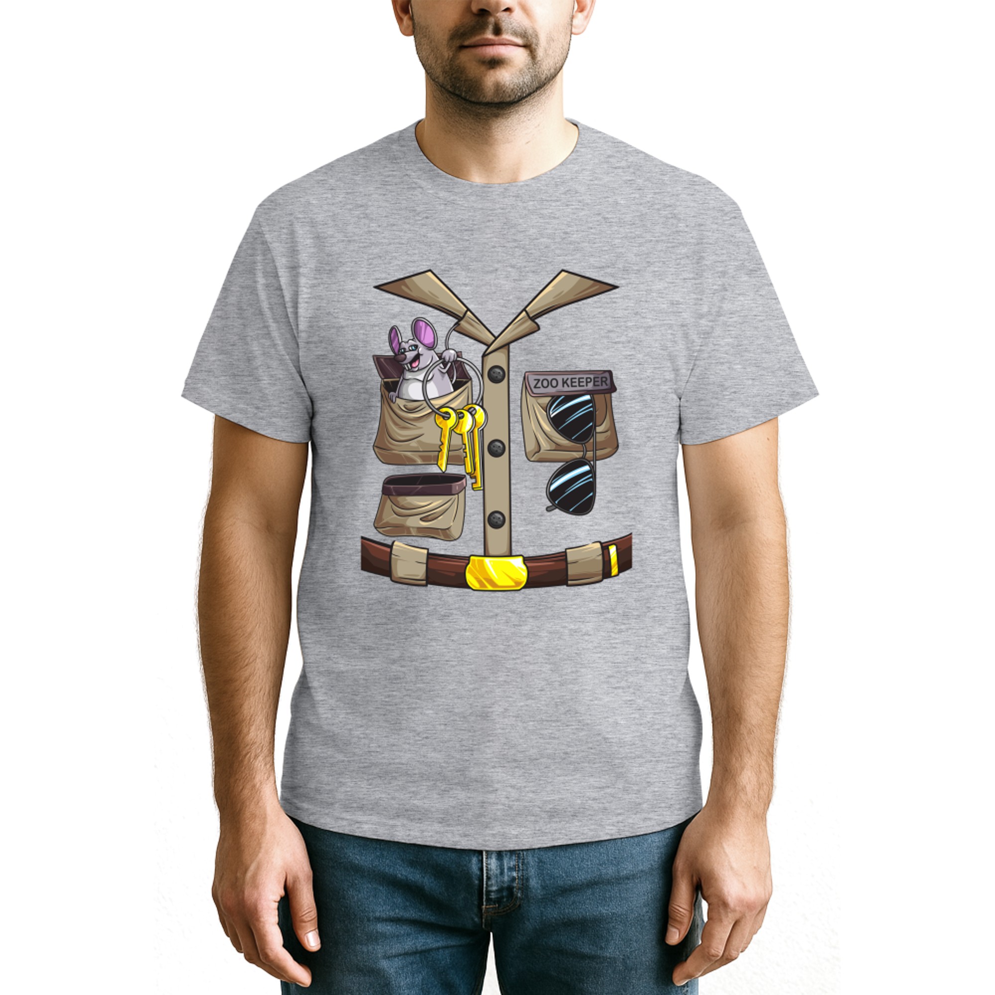 Cute Zoo Keeper Costume Halloween Funny Easy Simple Zoo