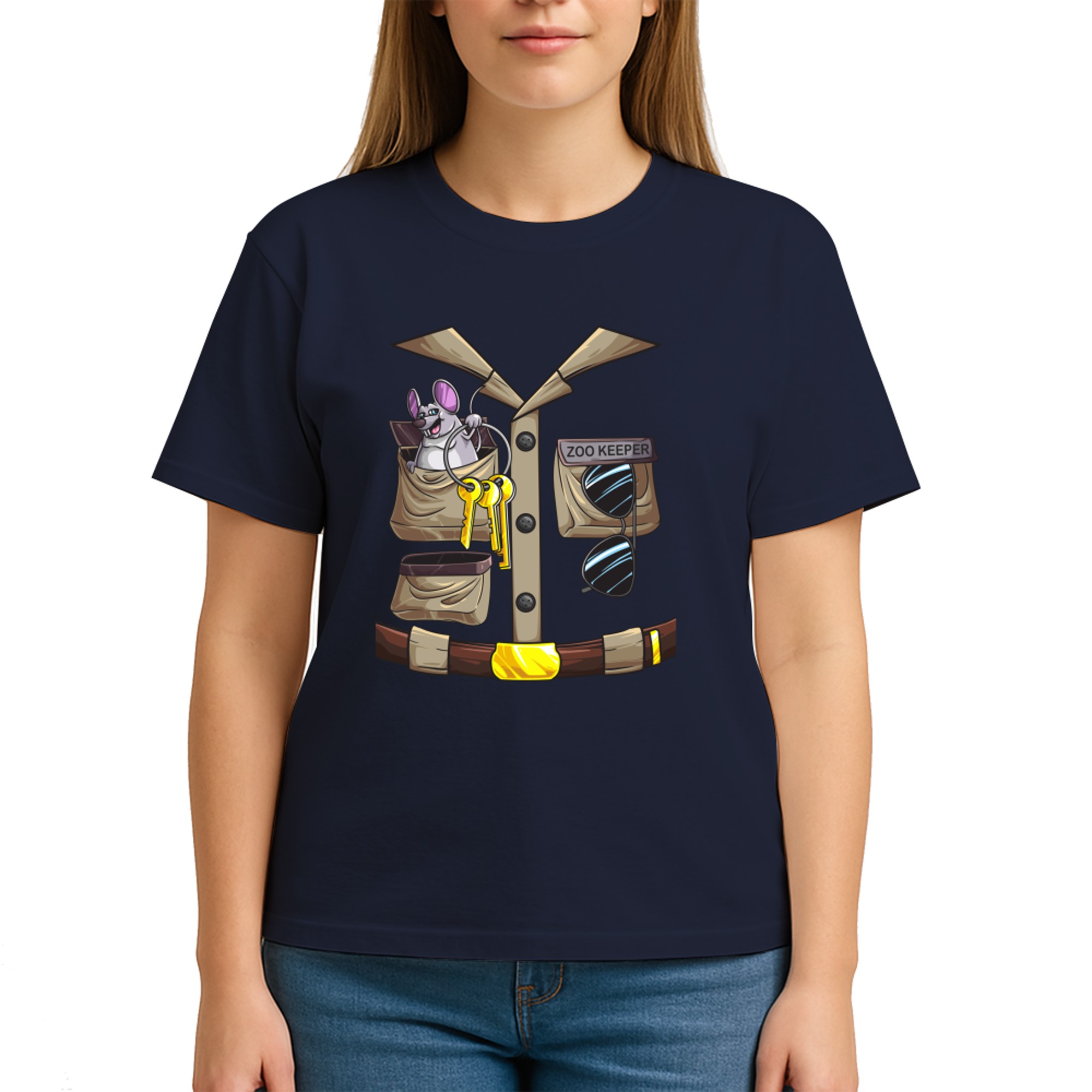 Cute Zoo Keeper Costume Halloween Funny Easy Simple Zoo