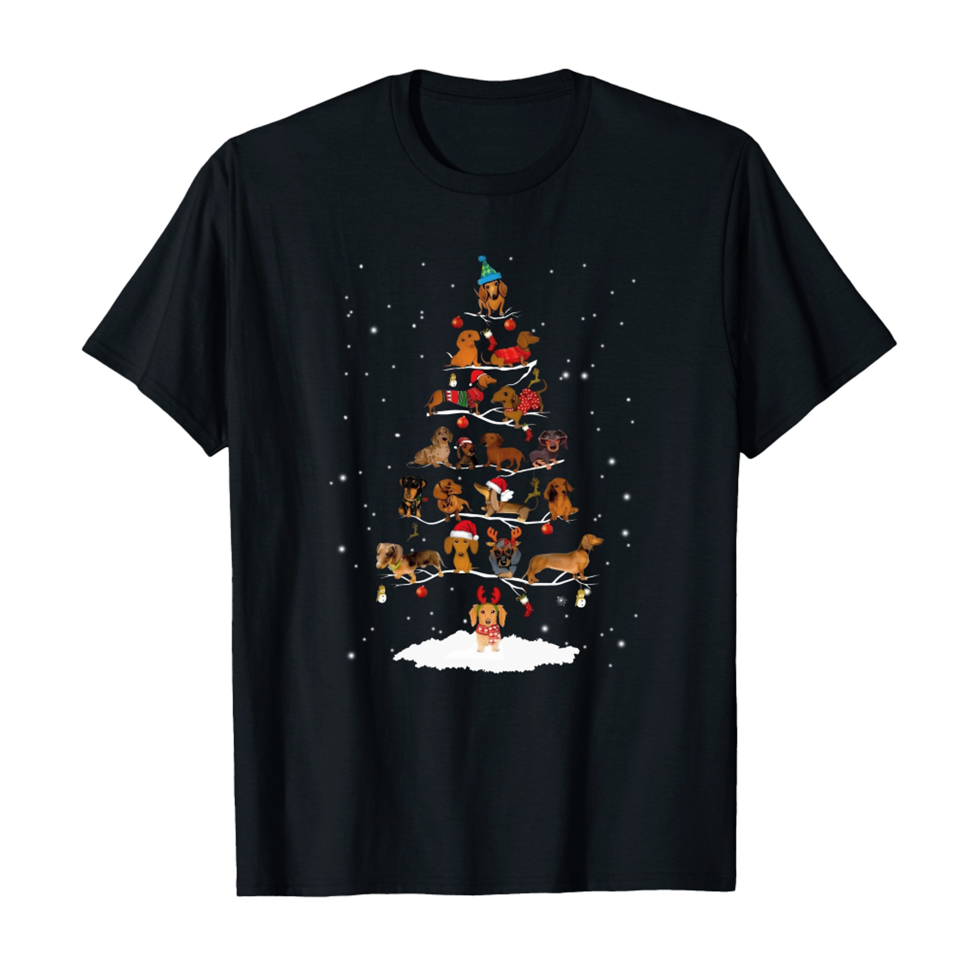 Dachshund Christmas Shirts Dachshund Christmas Tree Wiener Xmas Gift