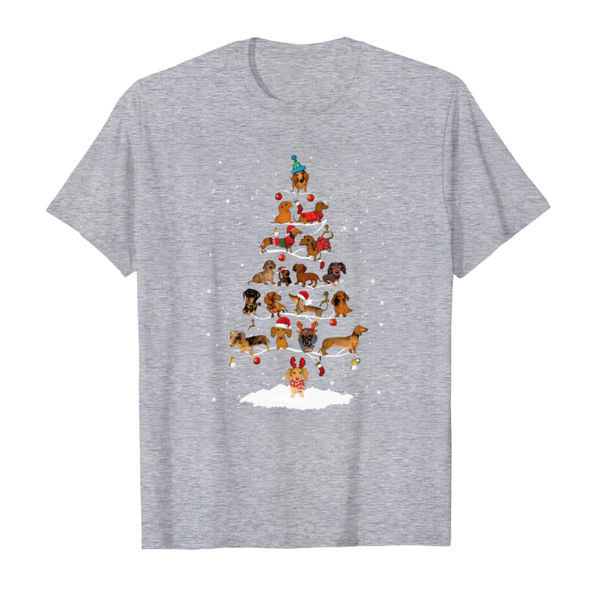 Dachshund Christmas Shirts Dachshund Christmas Tree Wiener Xmas Gift