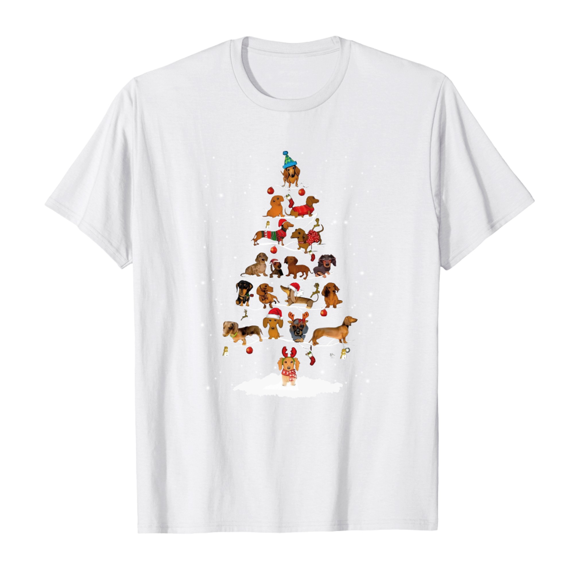 Dachshund Christmas Shirts Dachshund Christmas Tree Wiener Xmas Gift