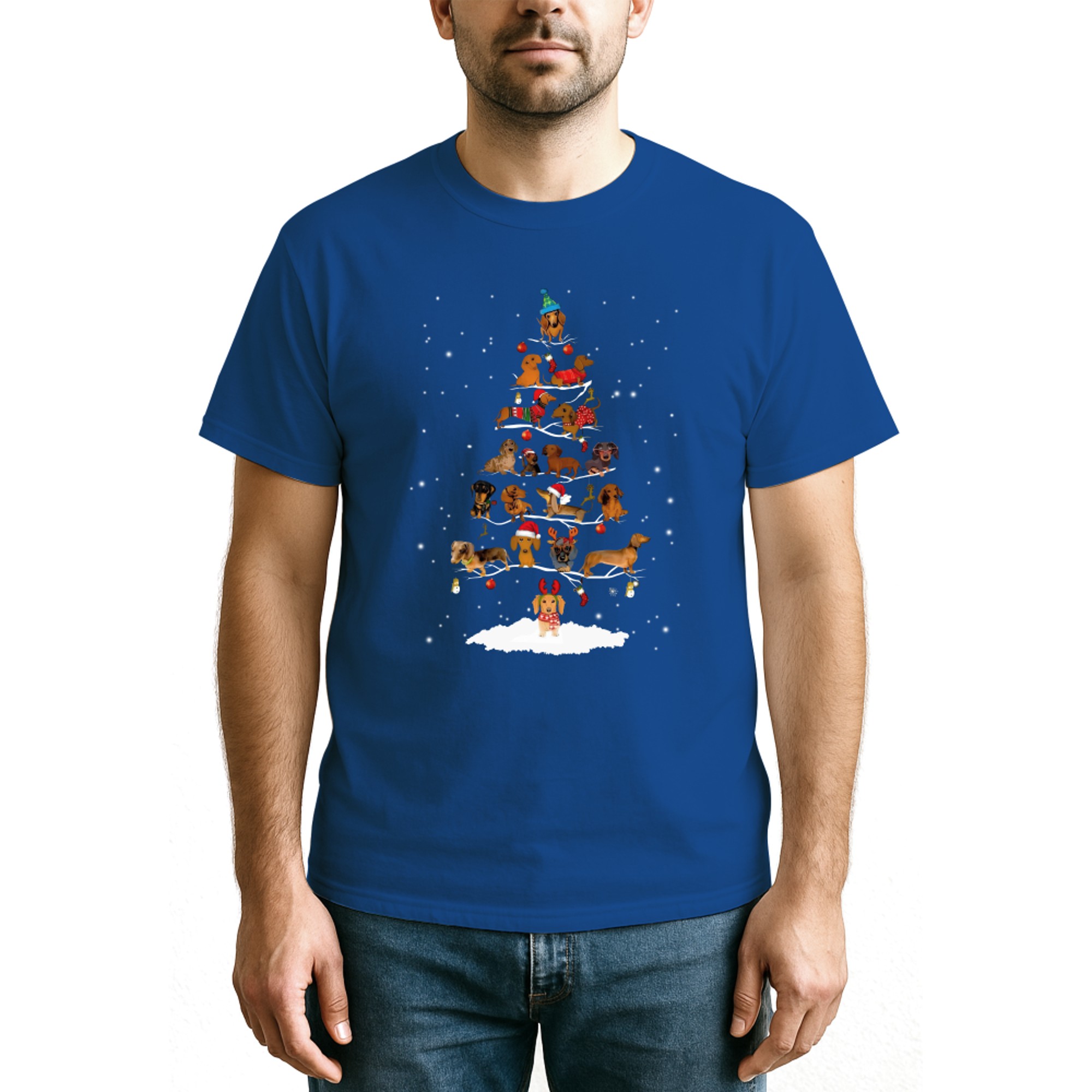 Dachshund Christmas Shirts Dachshund Christmas Tree Wiener Xmas Gift