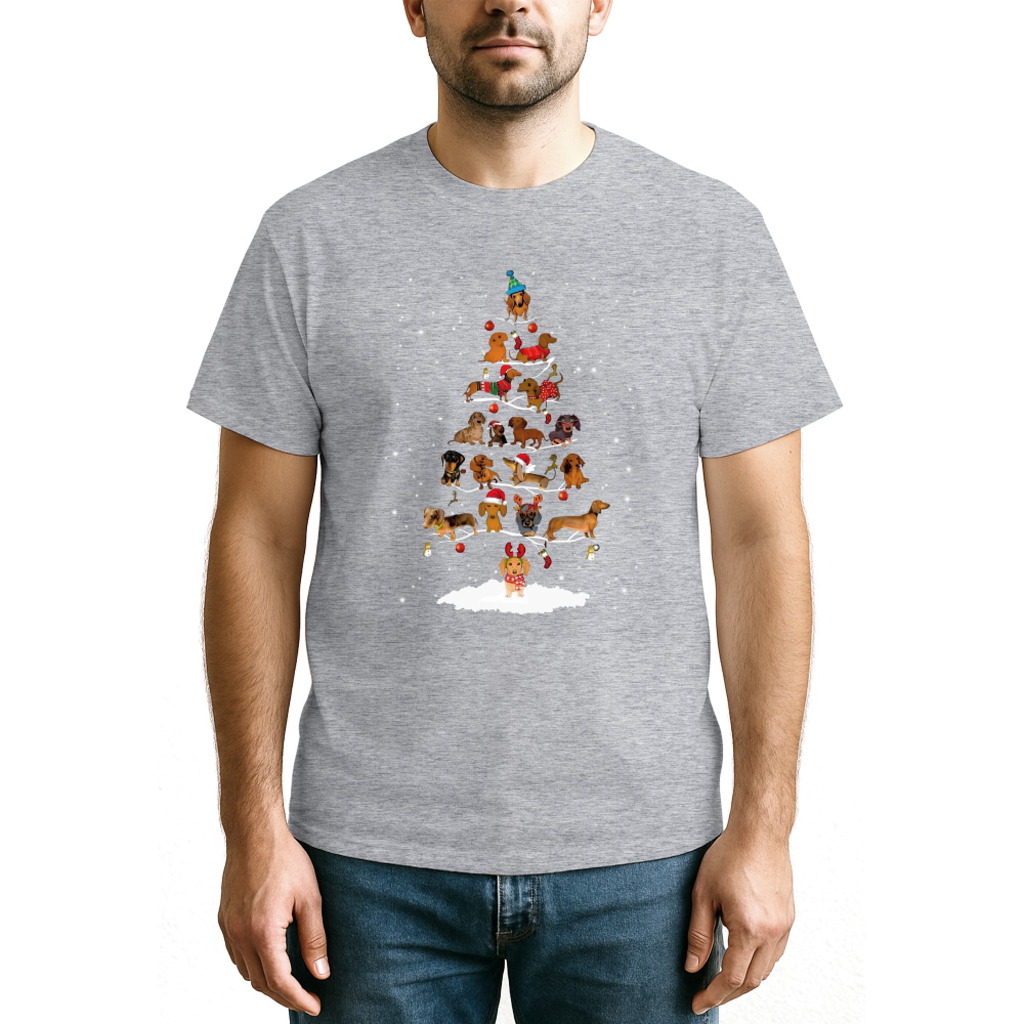 Dachshund Christmas Shirts Dachshund Christmas Tree Wiener Xmas Gift