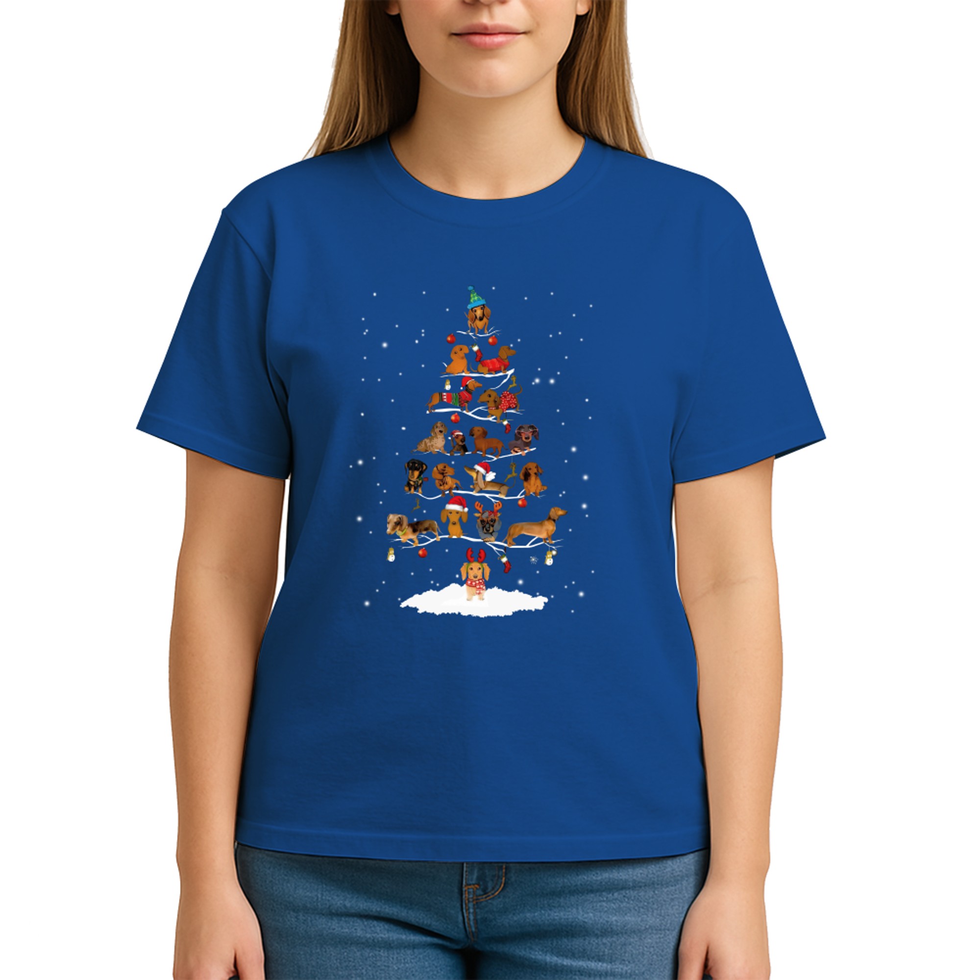 Dachshund Christmas Shirts Dachshund Christmas Tree Wiener Xmas Gift