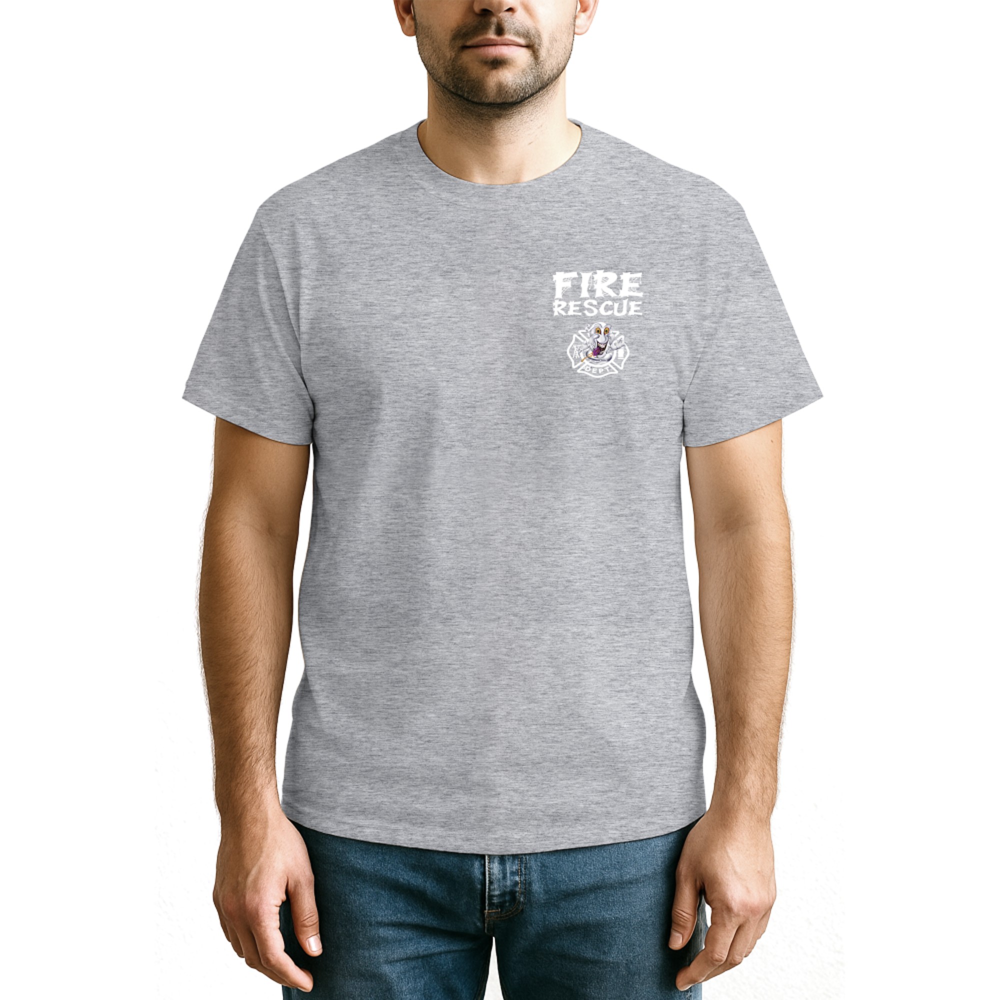 Fire Rescue Department Halloween Party Costume Uniform copy