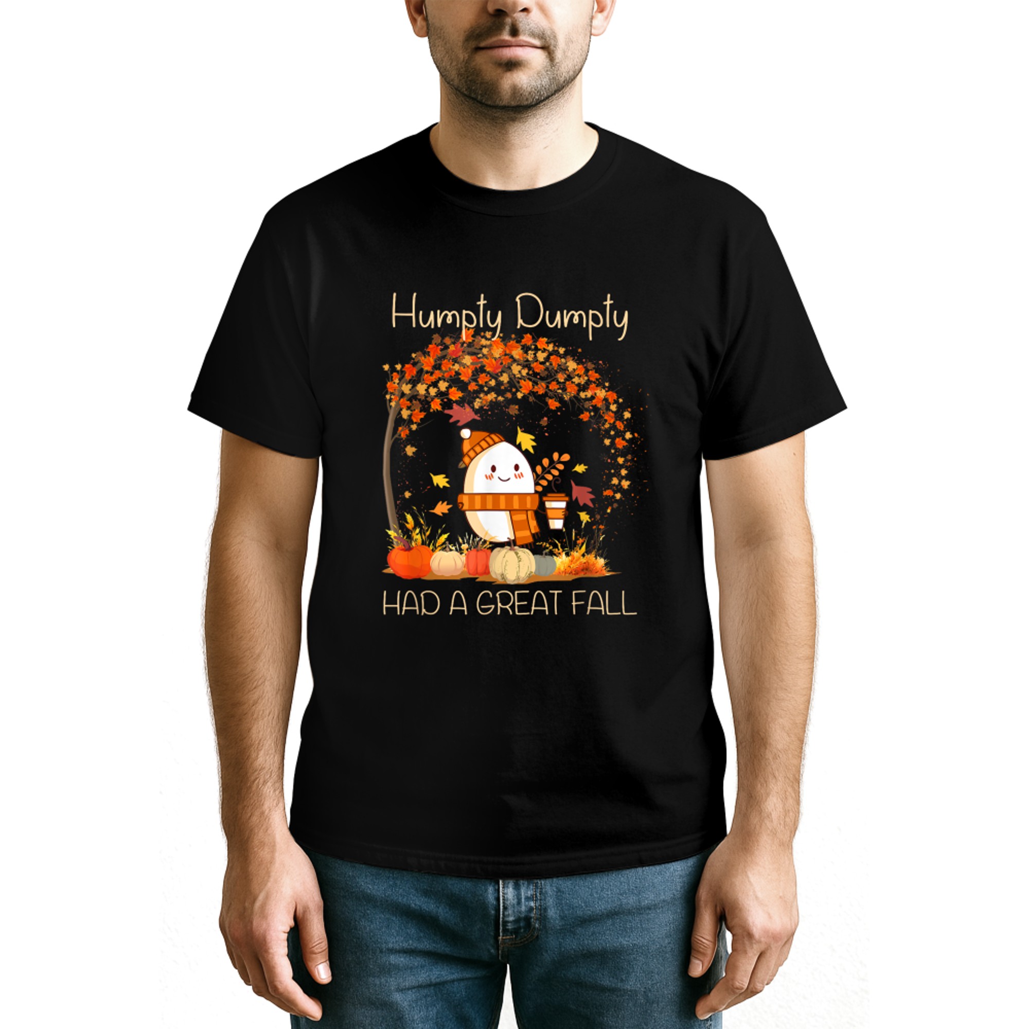 Humpty Dumpty Had A Great Fall Thanksgiving Autumn Halloween