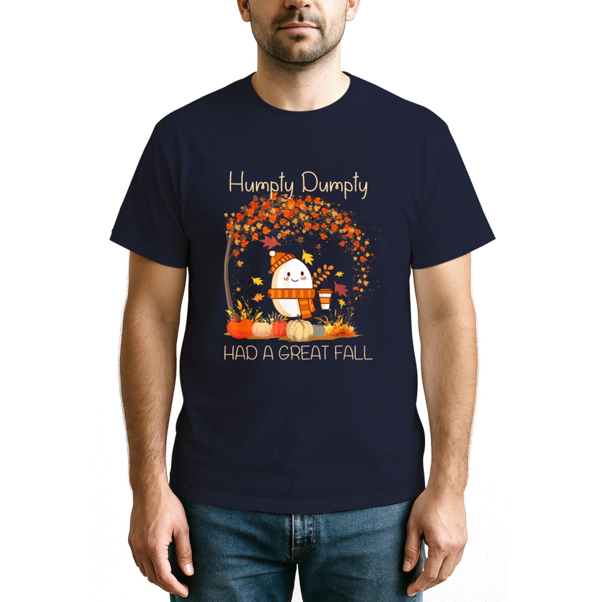 Humpty Dumpty Had A Great Fall Thanksgiving Autumn Halloween