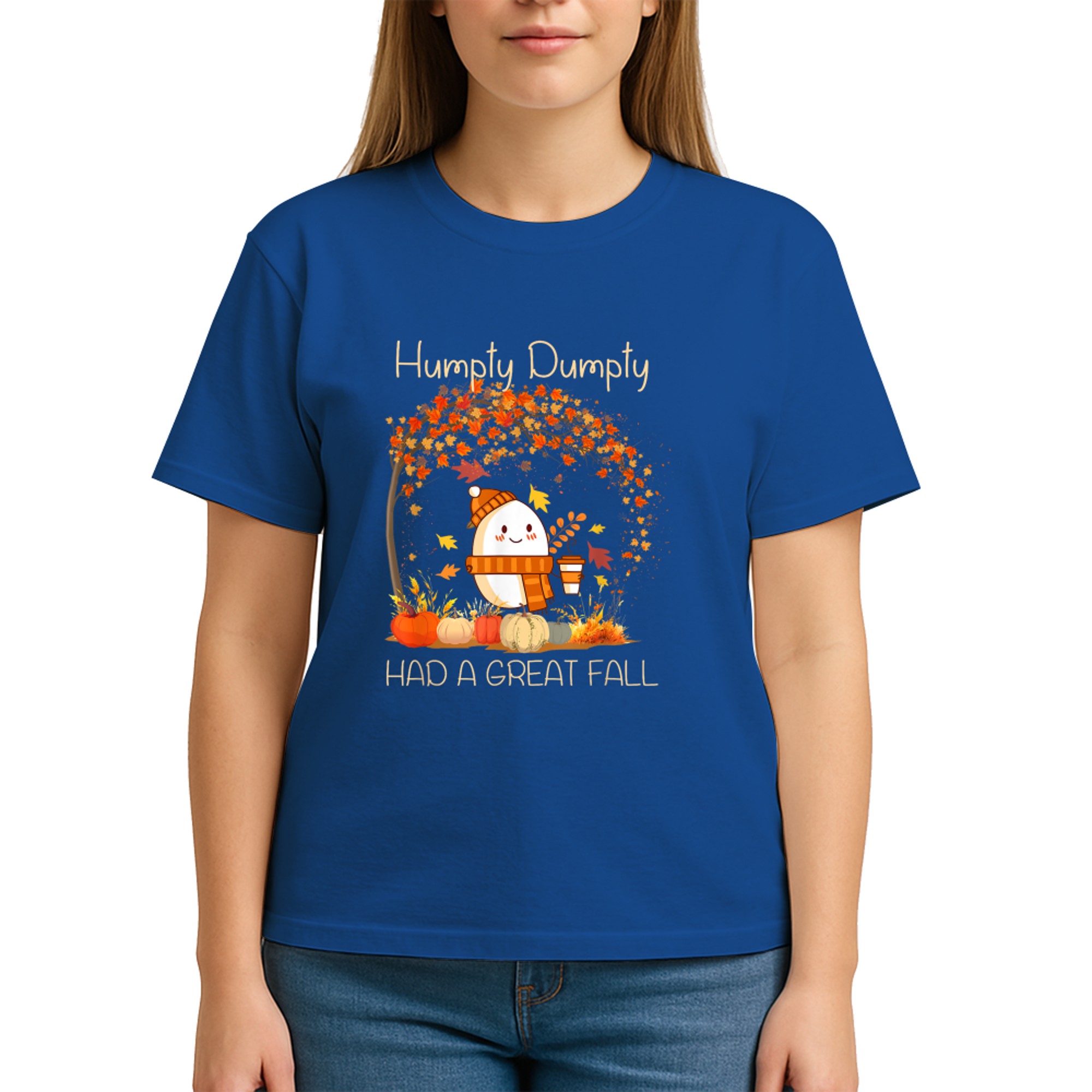 Humpty Dumpty Had A Great Fall Thanksgiving Autumn Halloween