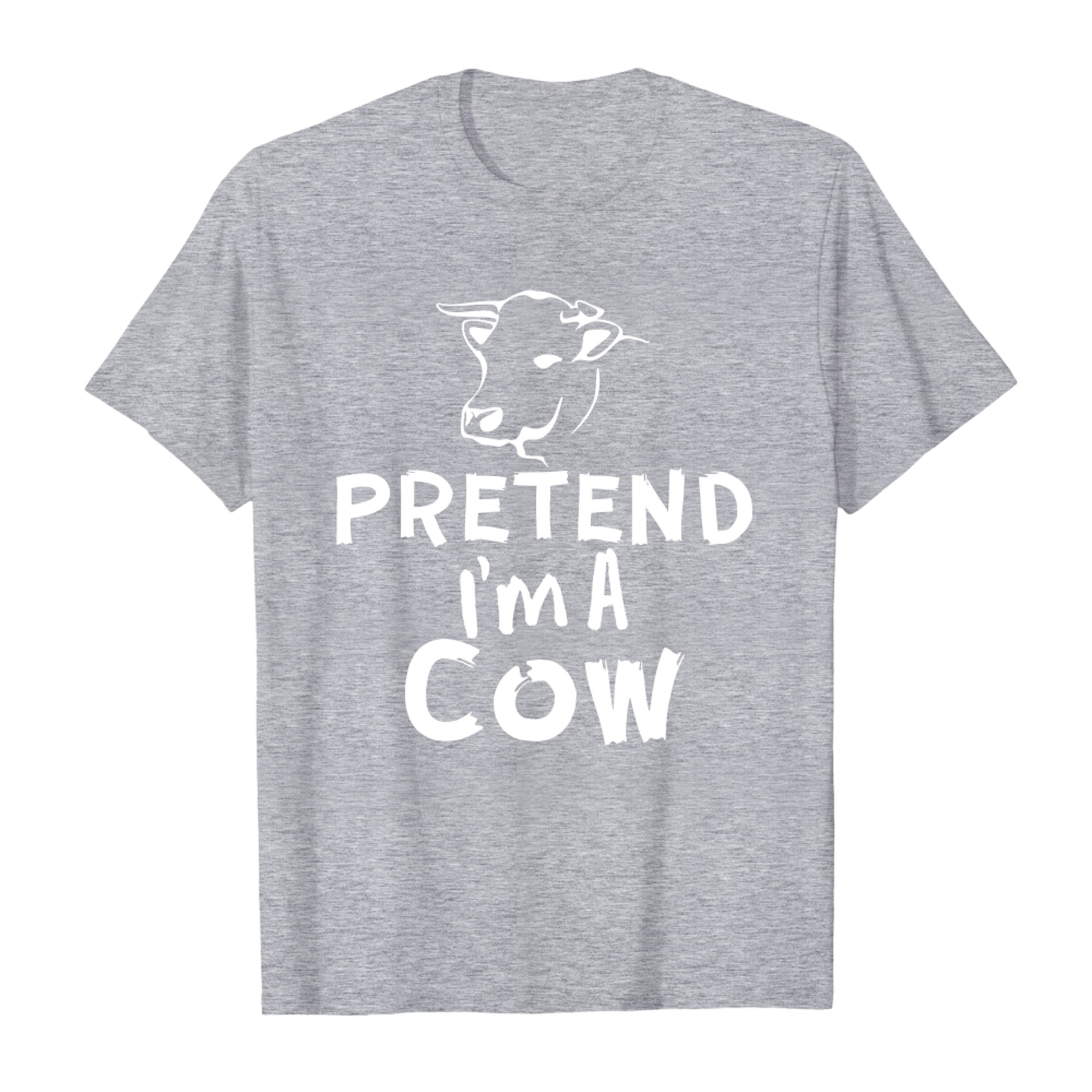 Pretend I_m A Cow - Funny Lazy Halloween Cow Costume