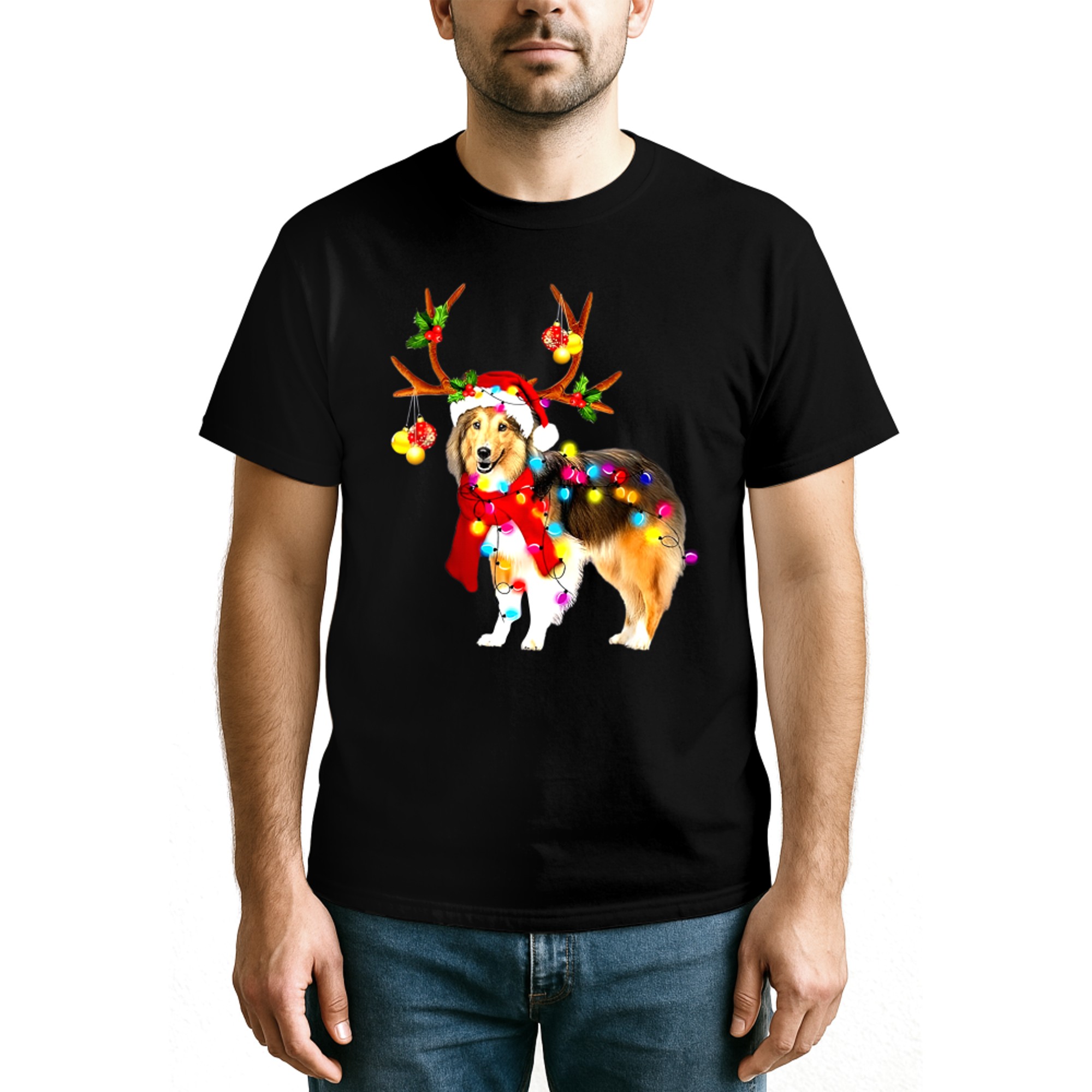 Shetland Sheepdog Merry Christmas