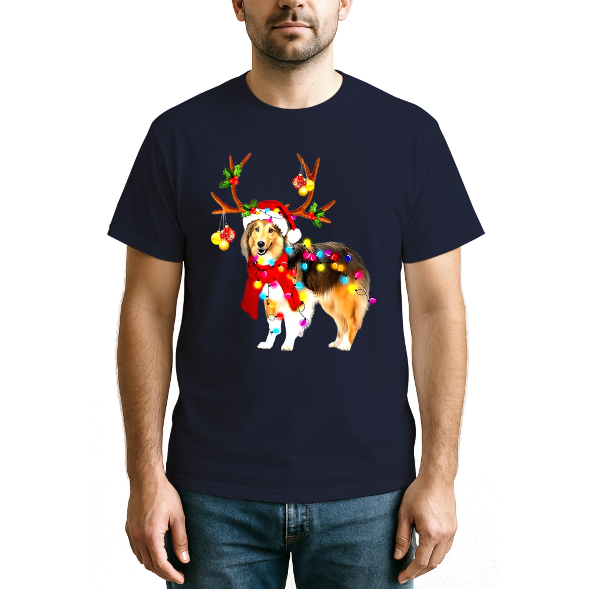 Shetland Sheepdog Merry Christmas