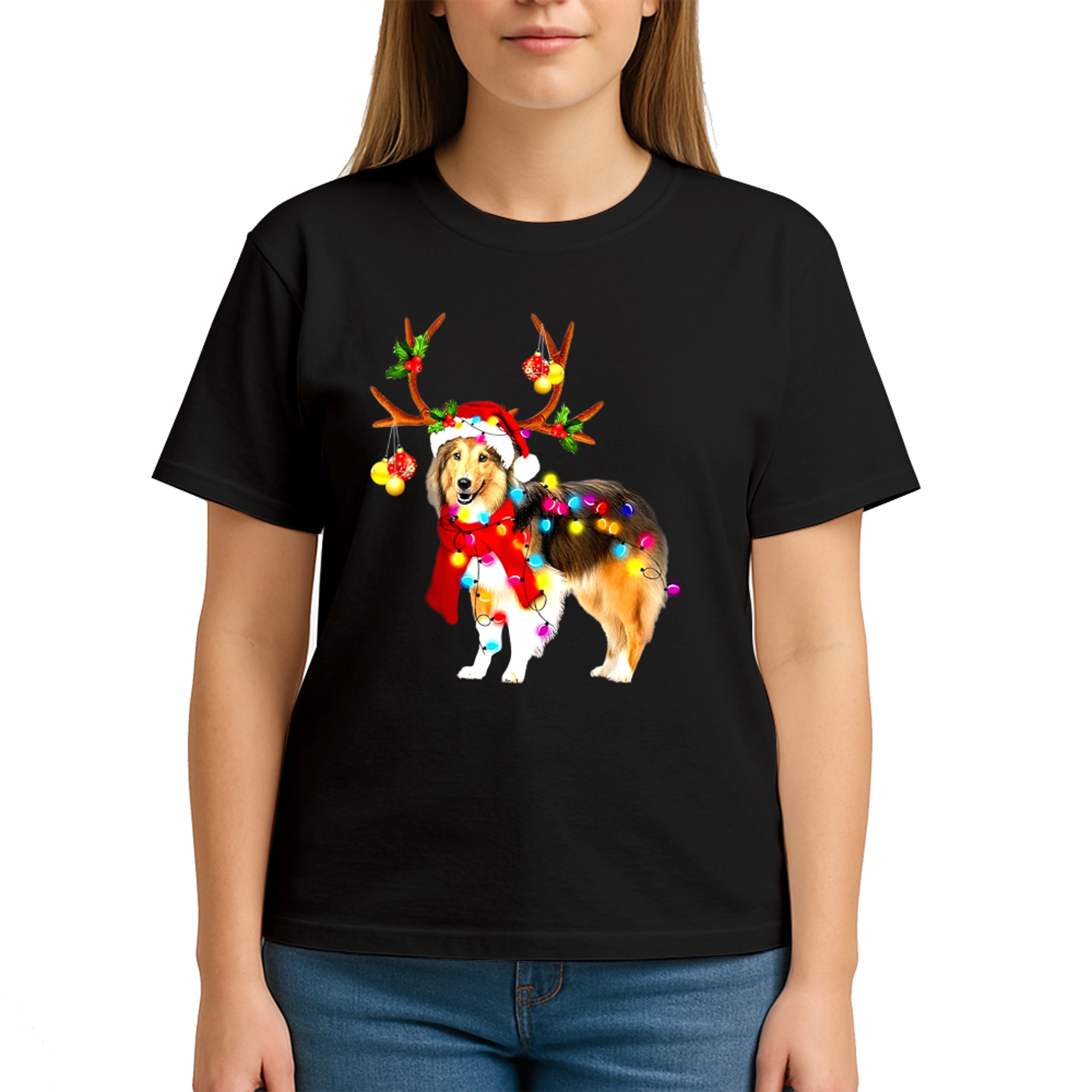 Shetland Sheepdog Merry Christmas