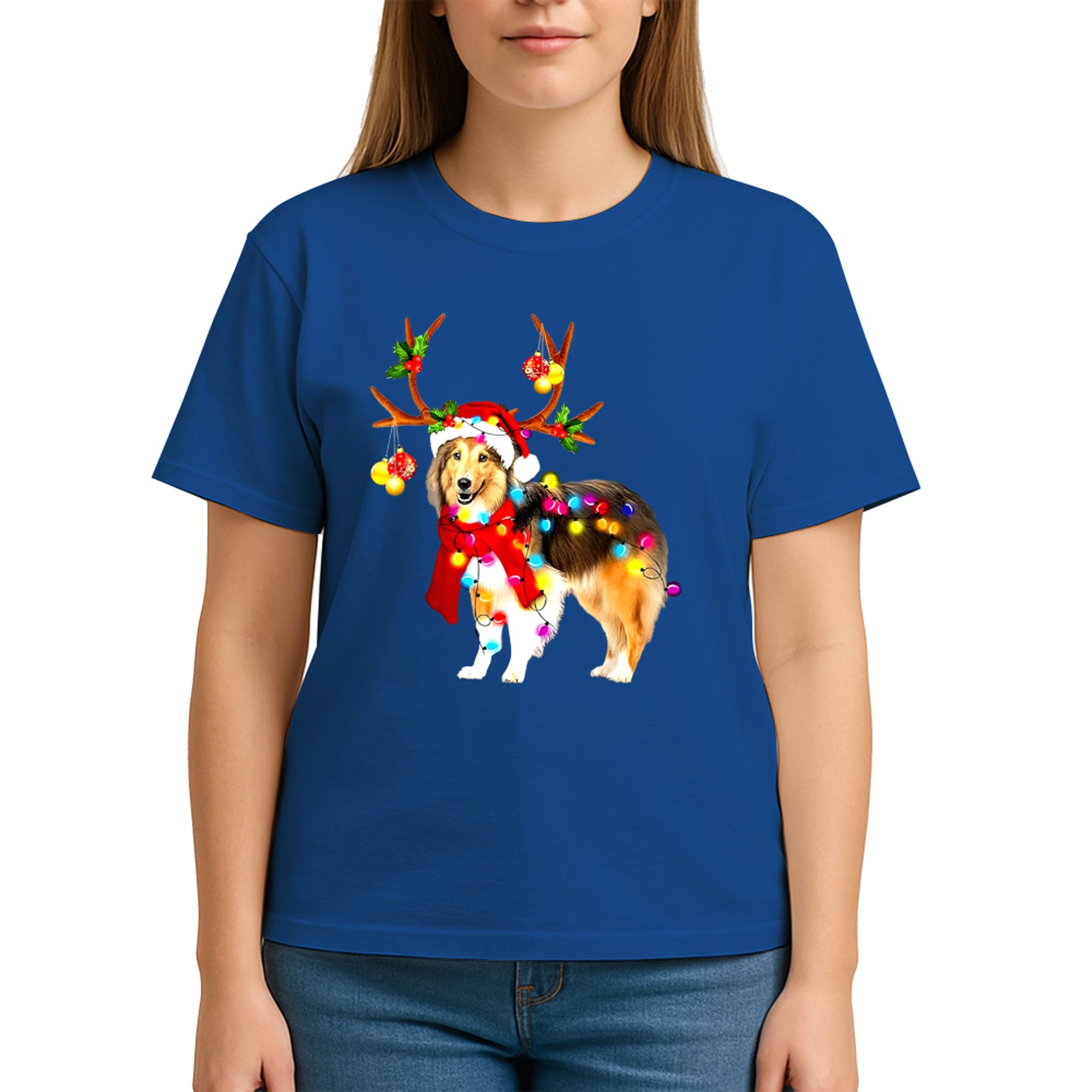 Shetland Sheepdog Merry Christmas