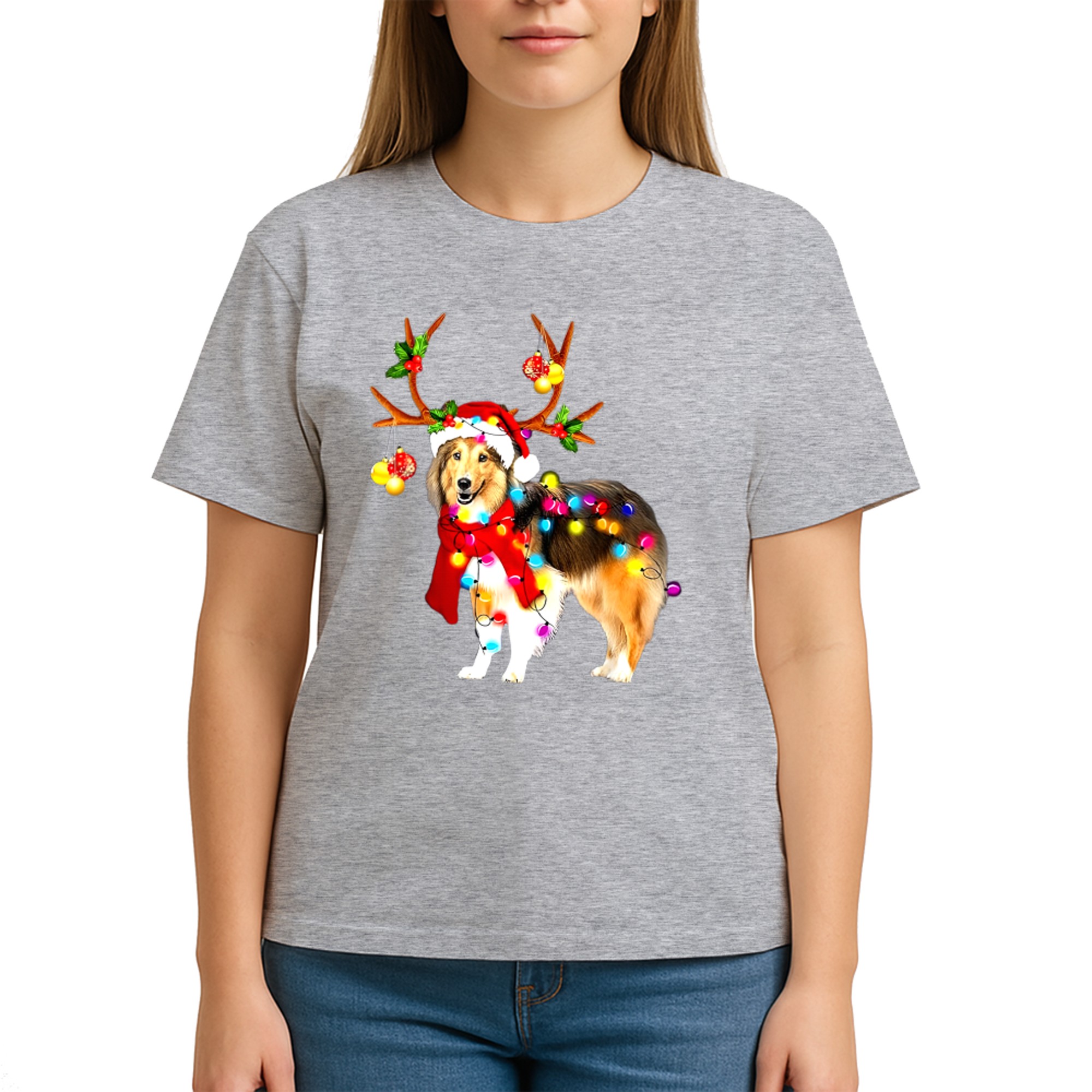 Shetland Sheepdog Merry Christmas