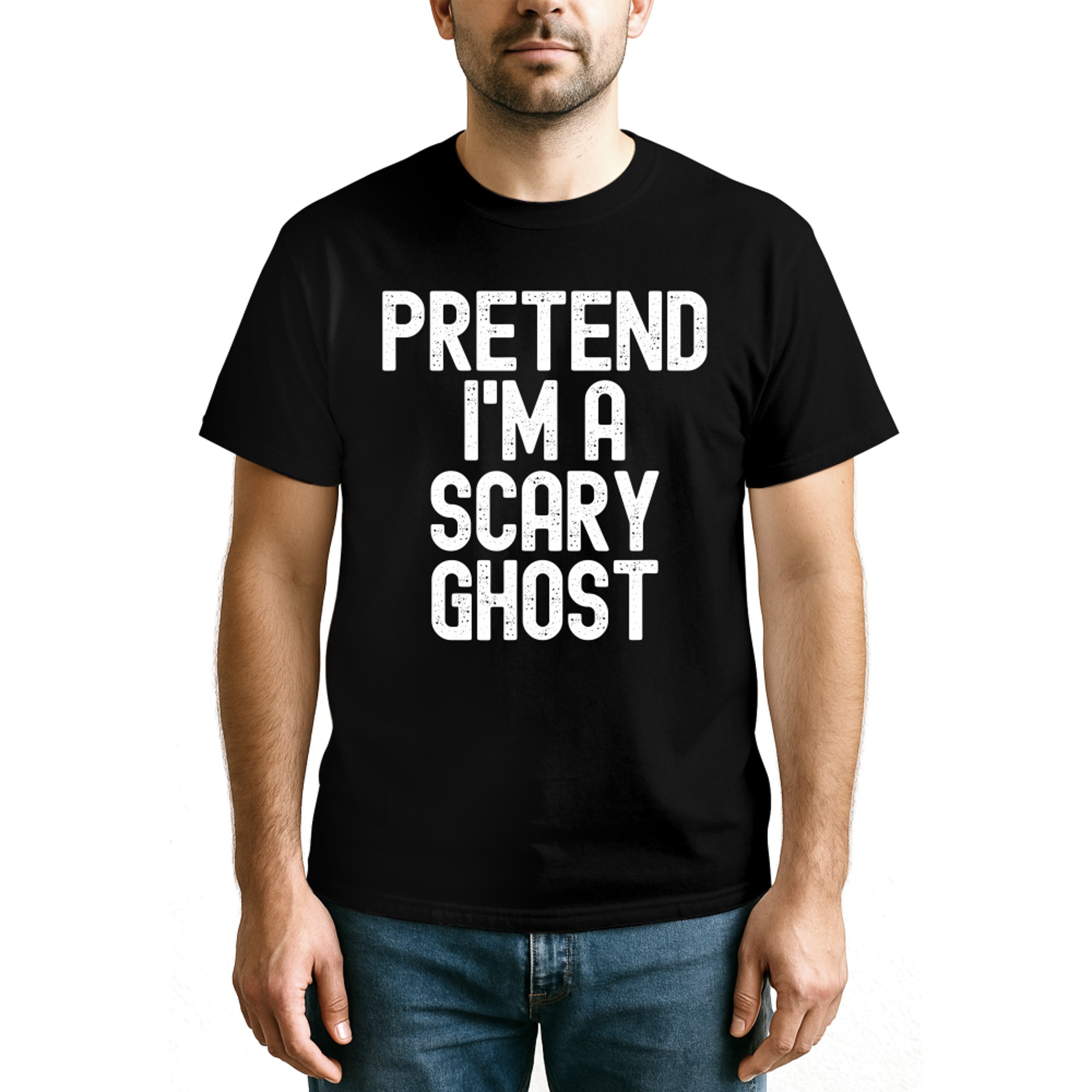 Simple Easy Pretend I_m a Scary Ghost Halloween Costume