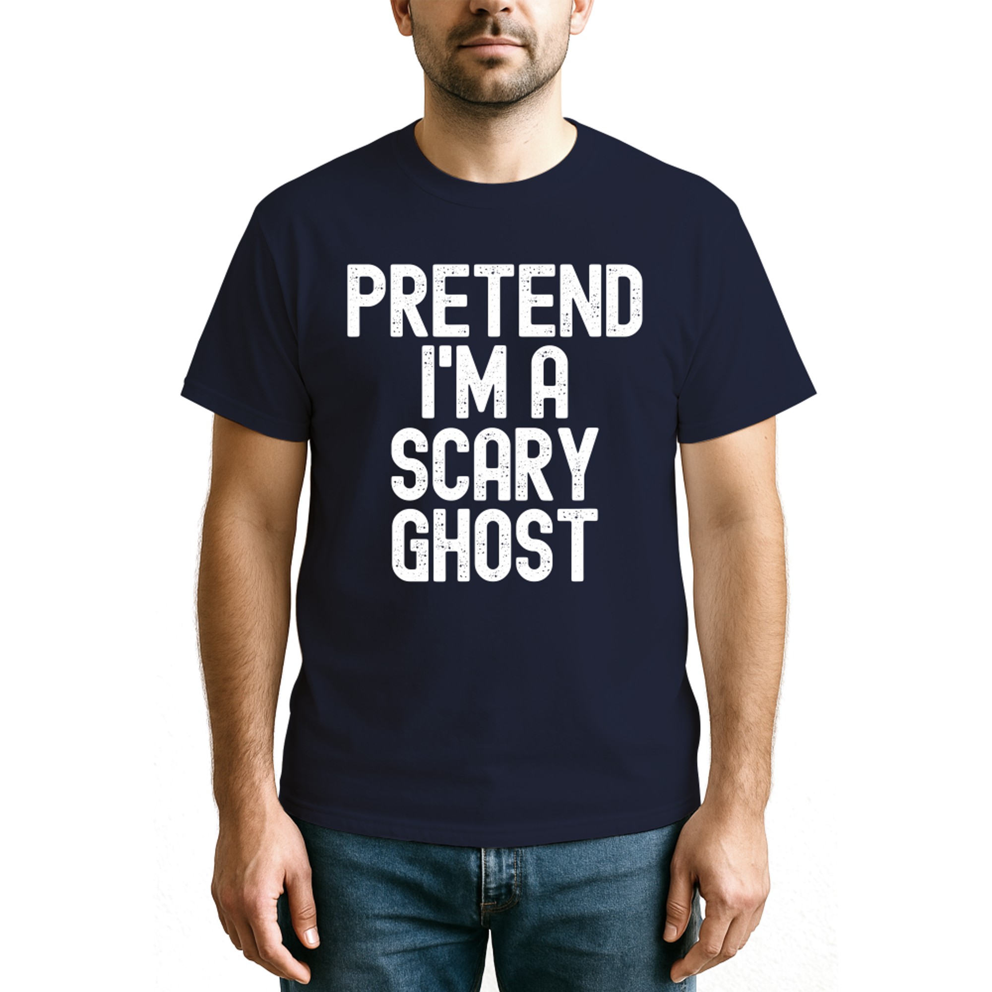 Simple Easy Pretend I_m a Scary Ghost Halloween Costume