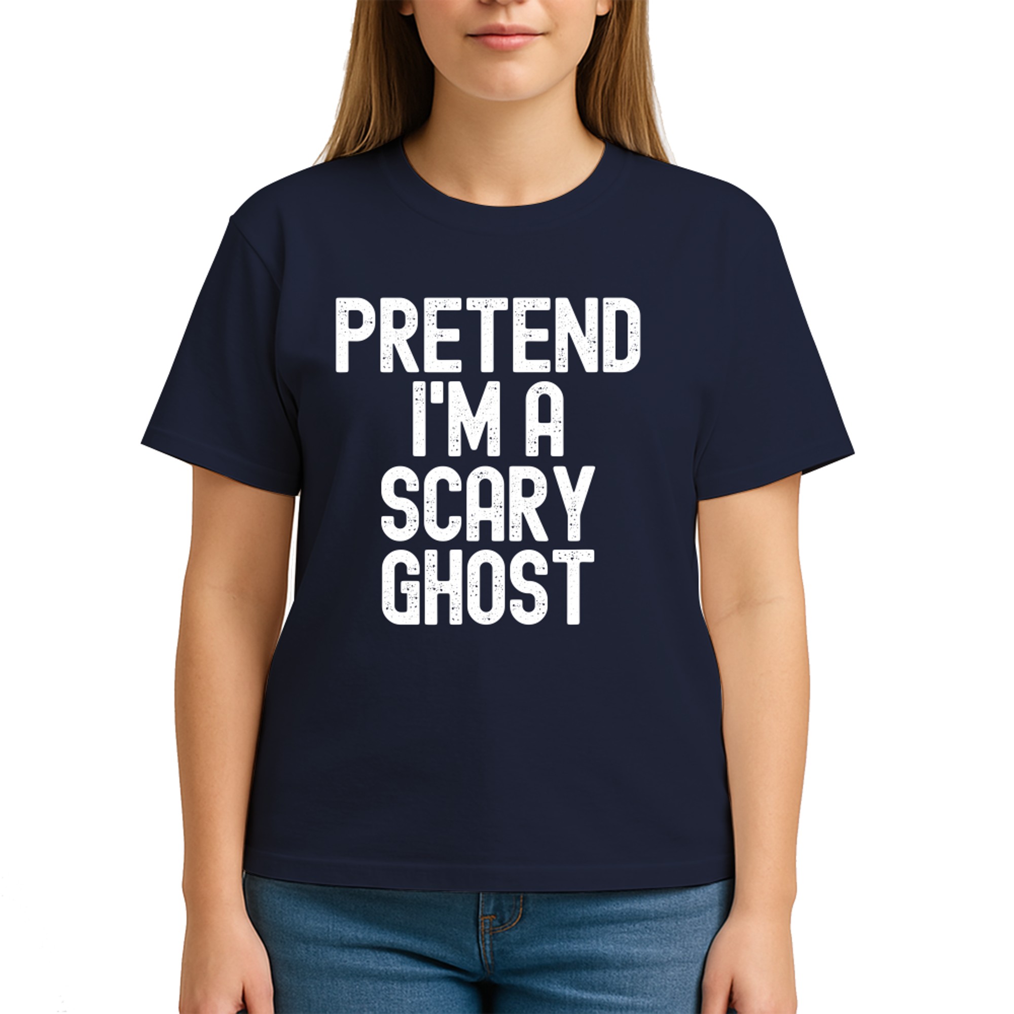 Simple Easy Pretend I_m a Scary Ghost Halloween Costume