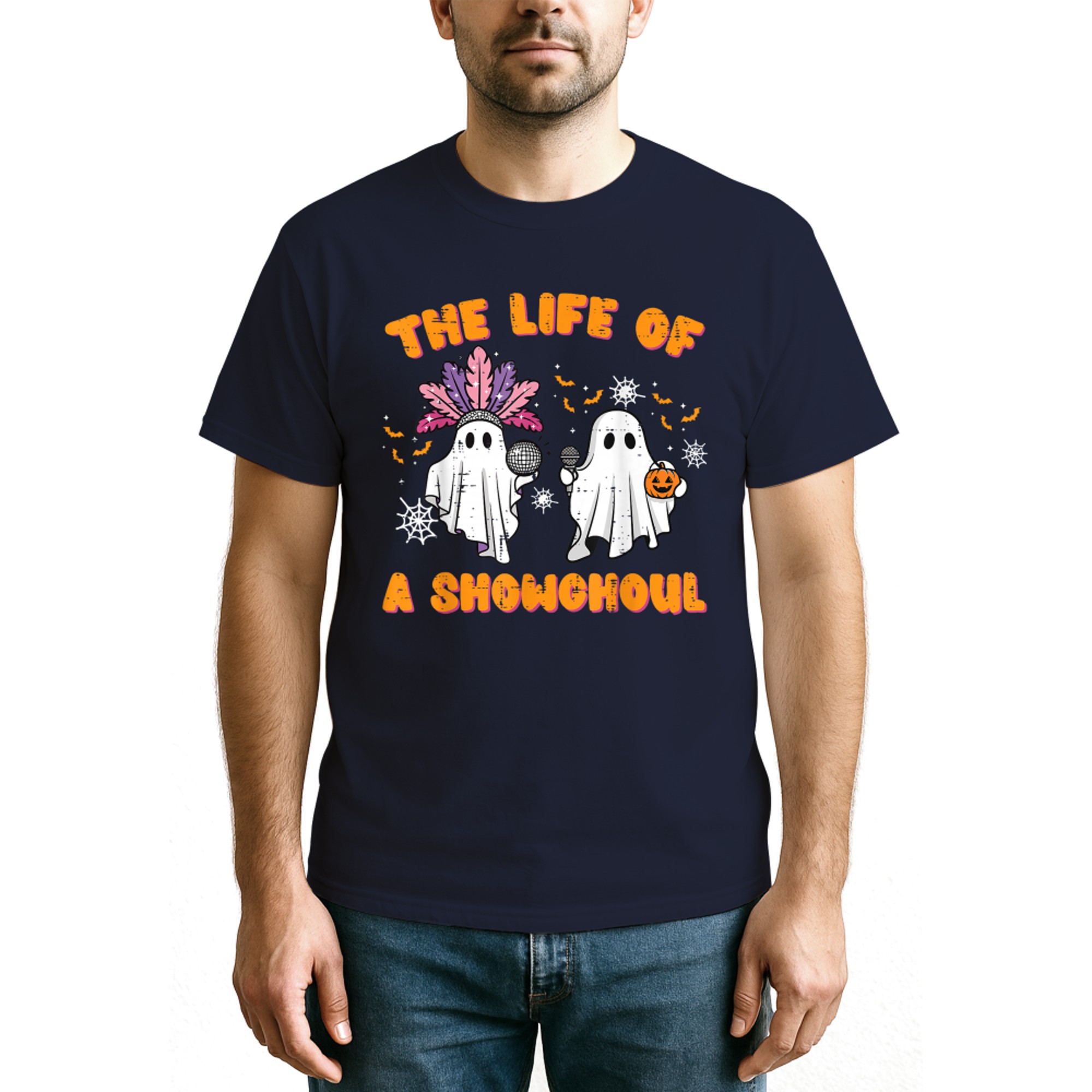 The Life of A Showghoul Ghosts Retro Halloween Women Girls