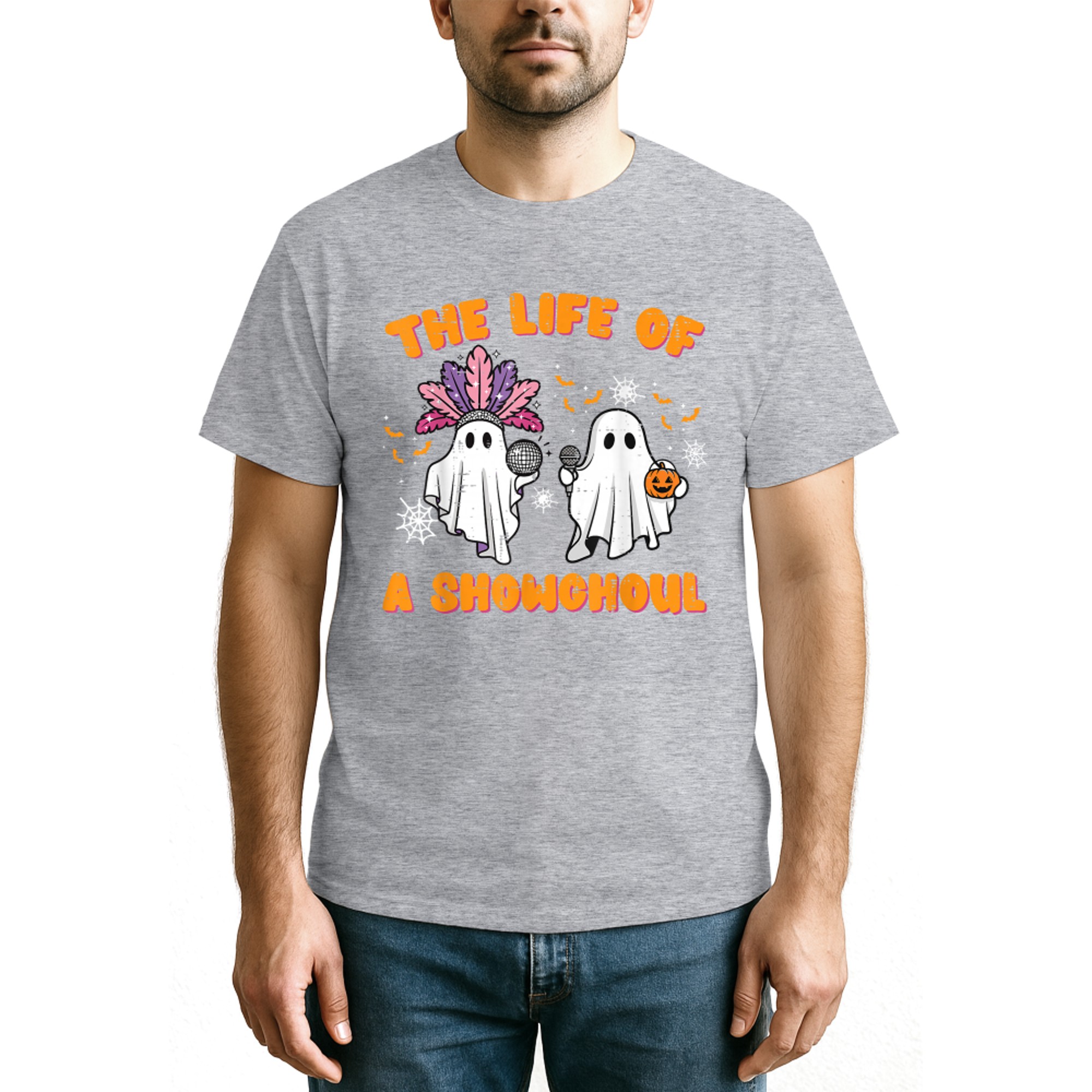 The Life of A Showghoul Ghosts Retro Halloween Women Girls